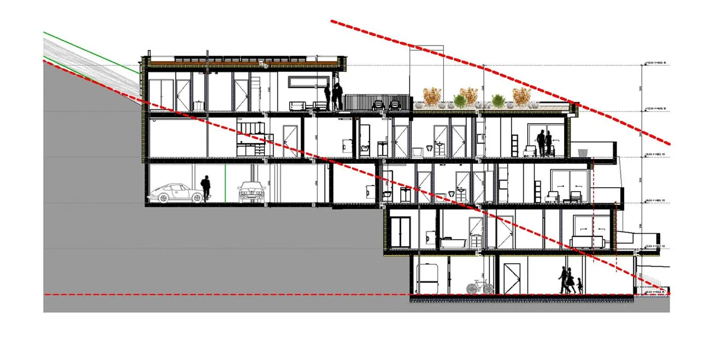 2.5-room apartment with balcony in Salins - Photo 15 of 16