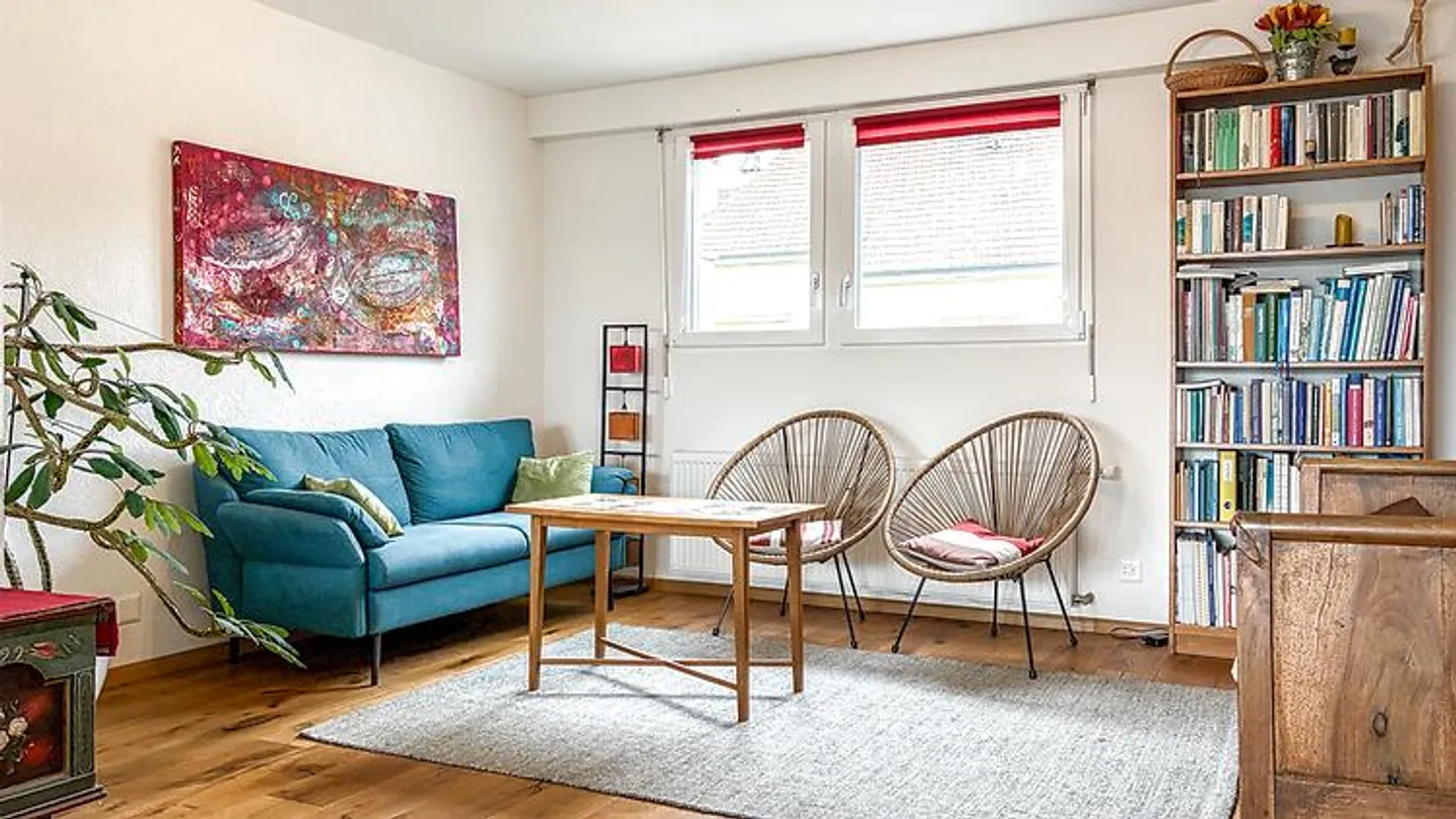 3½ ROOM APARTMENT IN BASEL - BACHLETTEN/GOTTHELF, FURNISHED, TEMPORARY - Photo 2 of 10