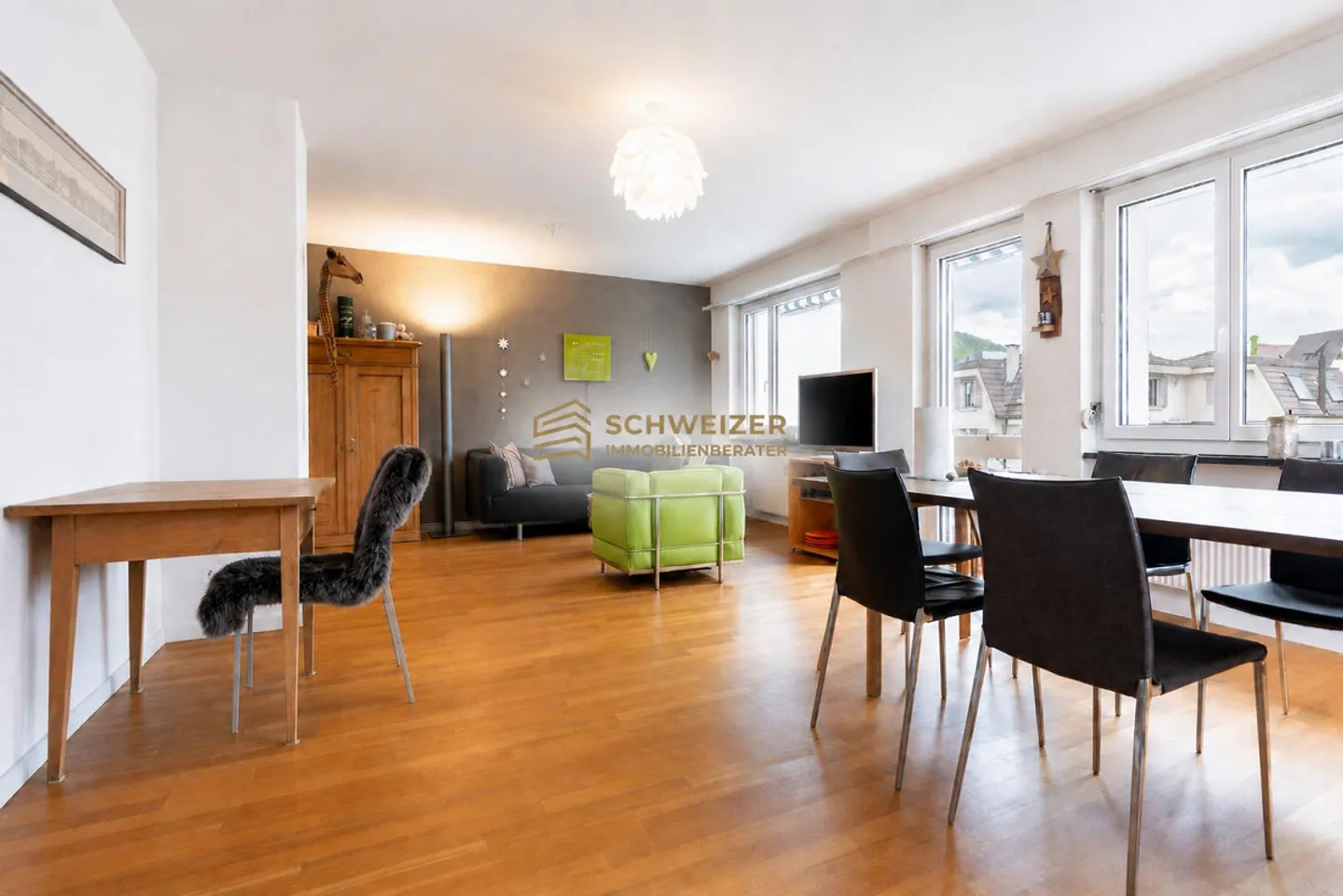 Helle 2.5-Zimmer-Wohnung mit Balkon - Foto 1 von 3