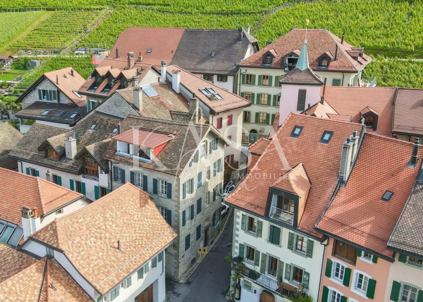 Selten zur Verkauf stehendes, Winzerhaus mit 3 Wohnungen im Herzen von Lavaux! - Foto 2 von 12