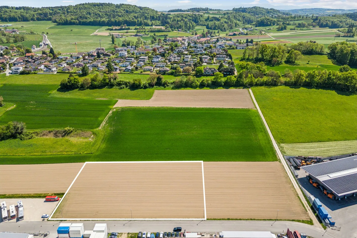 Grosszügiges Industriebauland in Murten - Foto 3 von 6