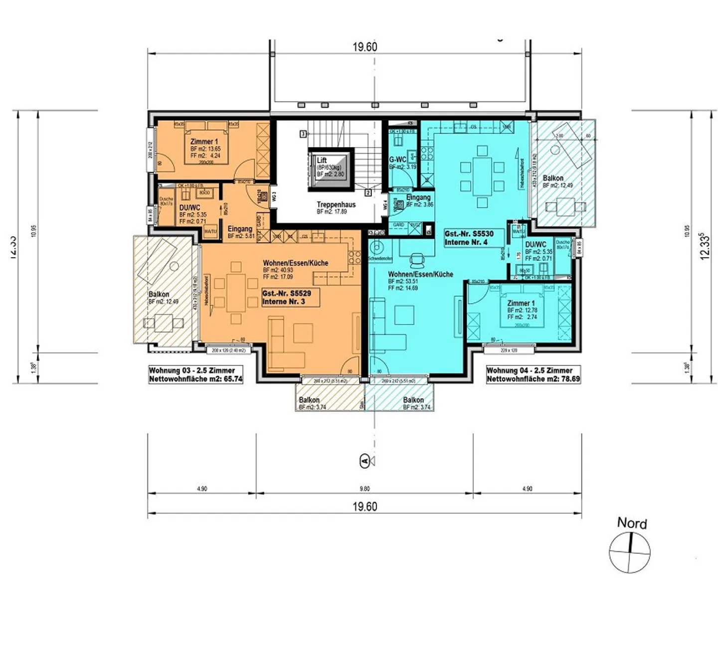 Appartement 2,5 pièces à Mörschwil, première location - Photo 18 sur 18