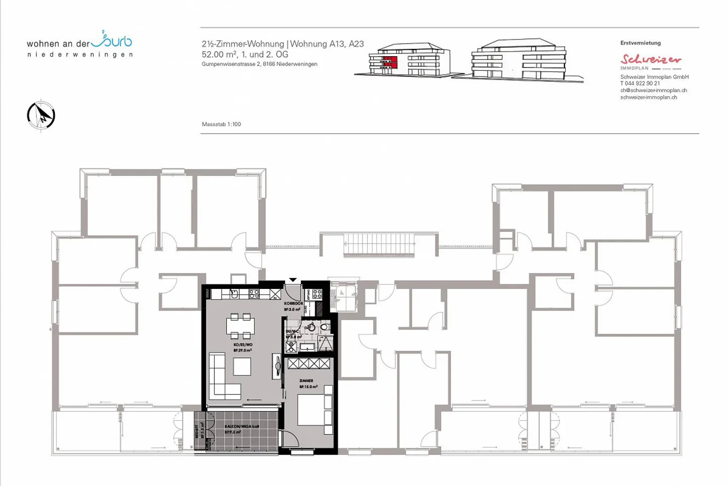 Gehobener Ausbaustandard, modern und zeitlos - Foto 5 di 5