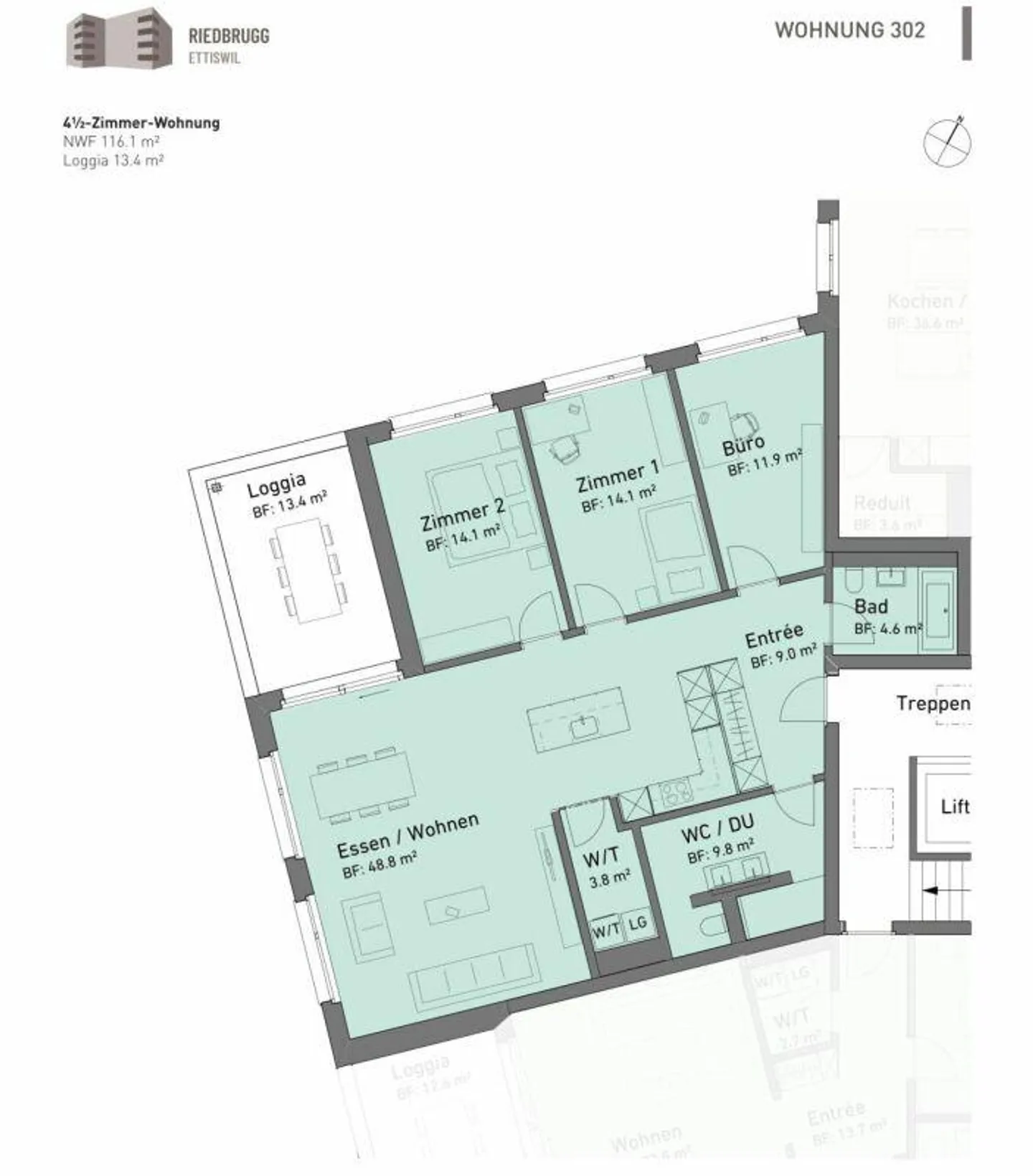 Sunny Living Experience in the Heart of Ettiswil - Photo 4 of 4