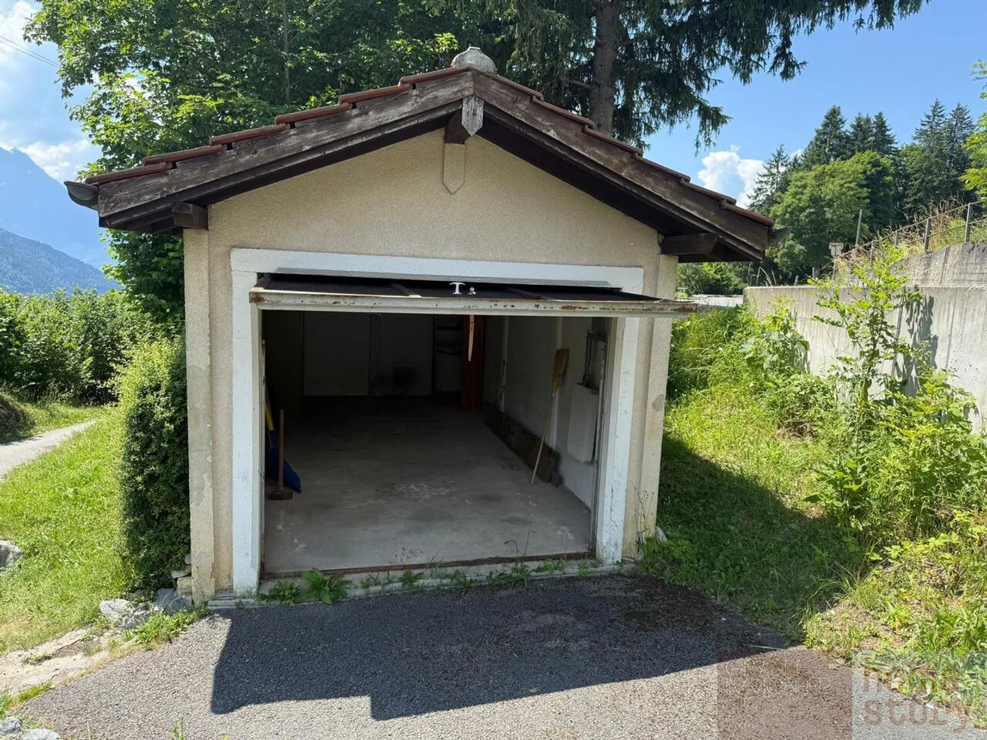 Garage individuale di 22 m² con terreno, vista sulle Alpi - Gryon - Foto 4 di 5