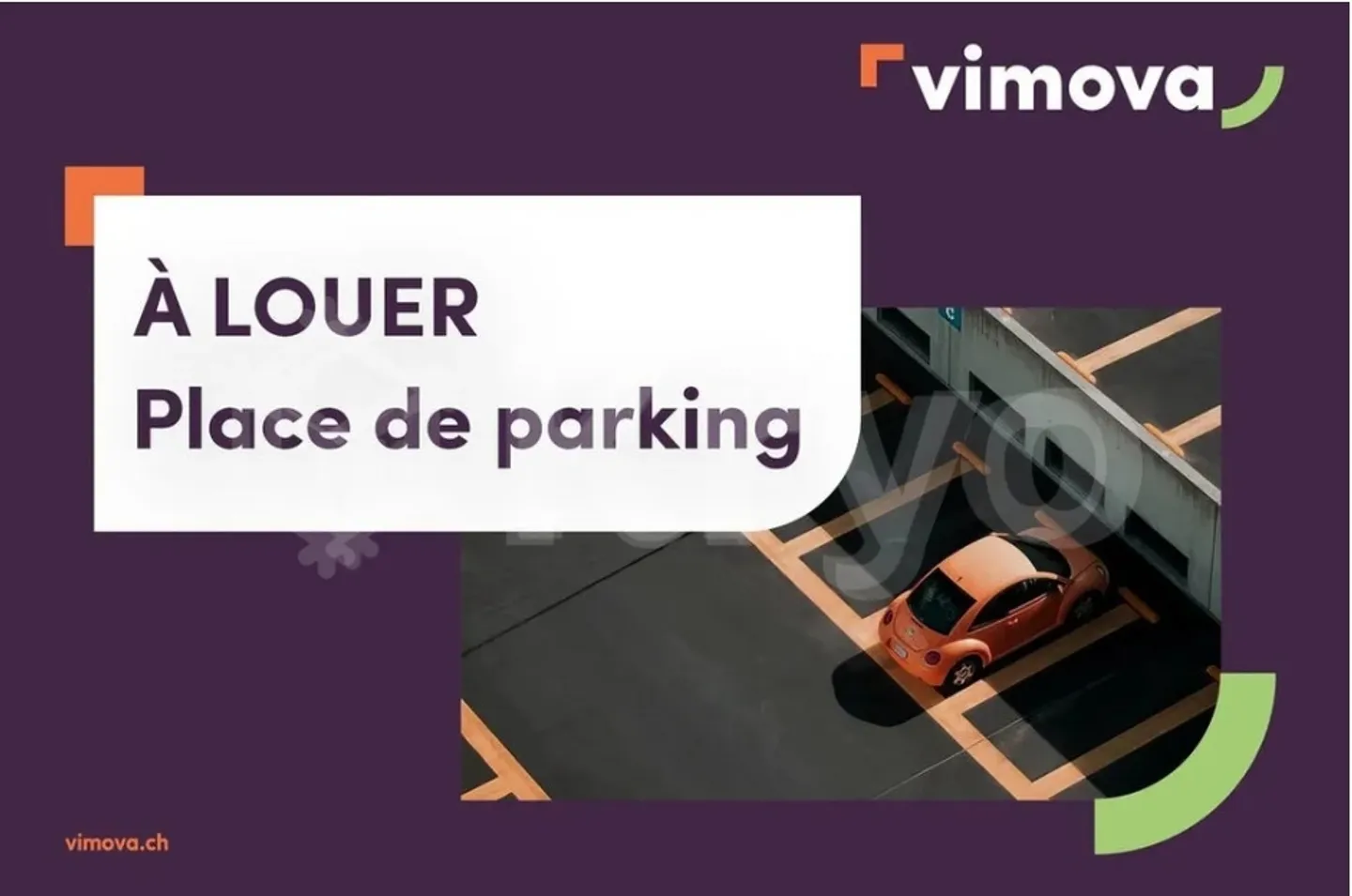 Espace de Parking Pratique à Louer - Photo 1 sur 1