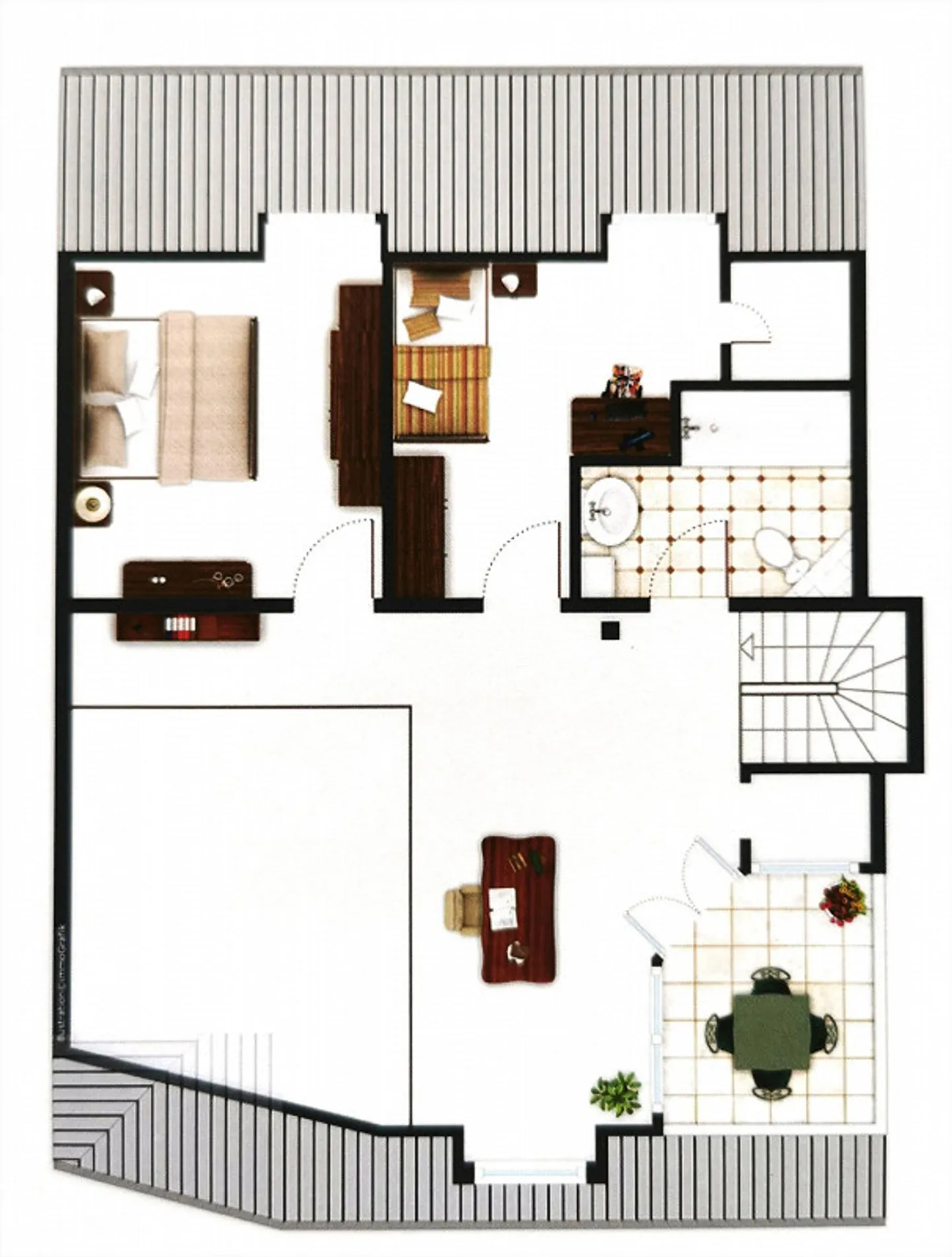 Maisonette auf 2 Etagen - Foto 9 von 9