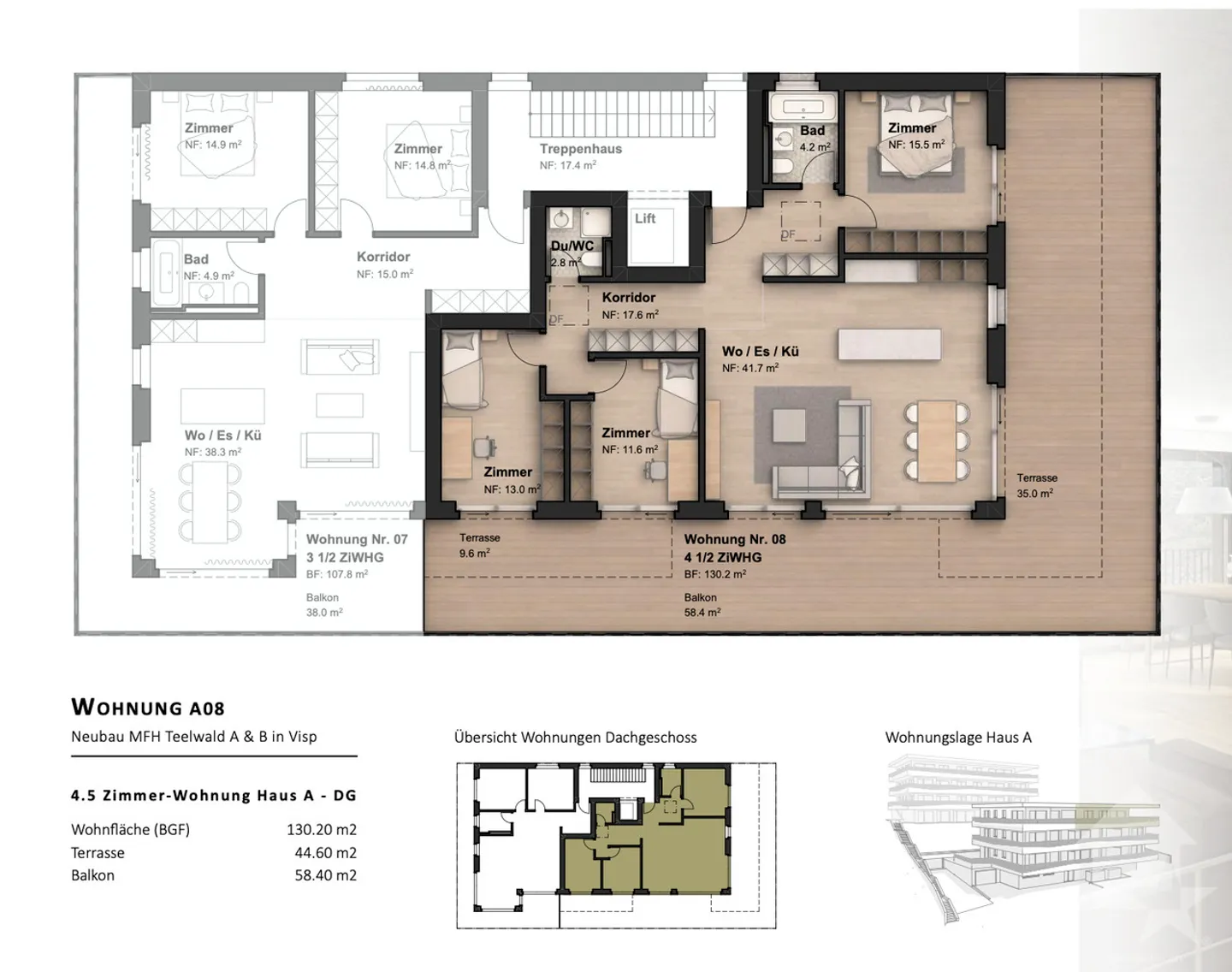 Appartement neuf de 4,5 pièces en hauteur privilégiée - Photo 11 sur 12