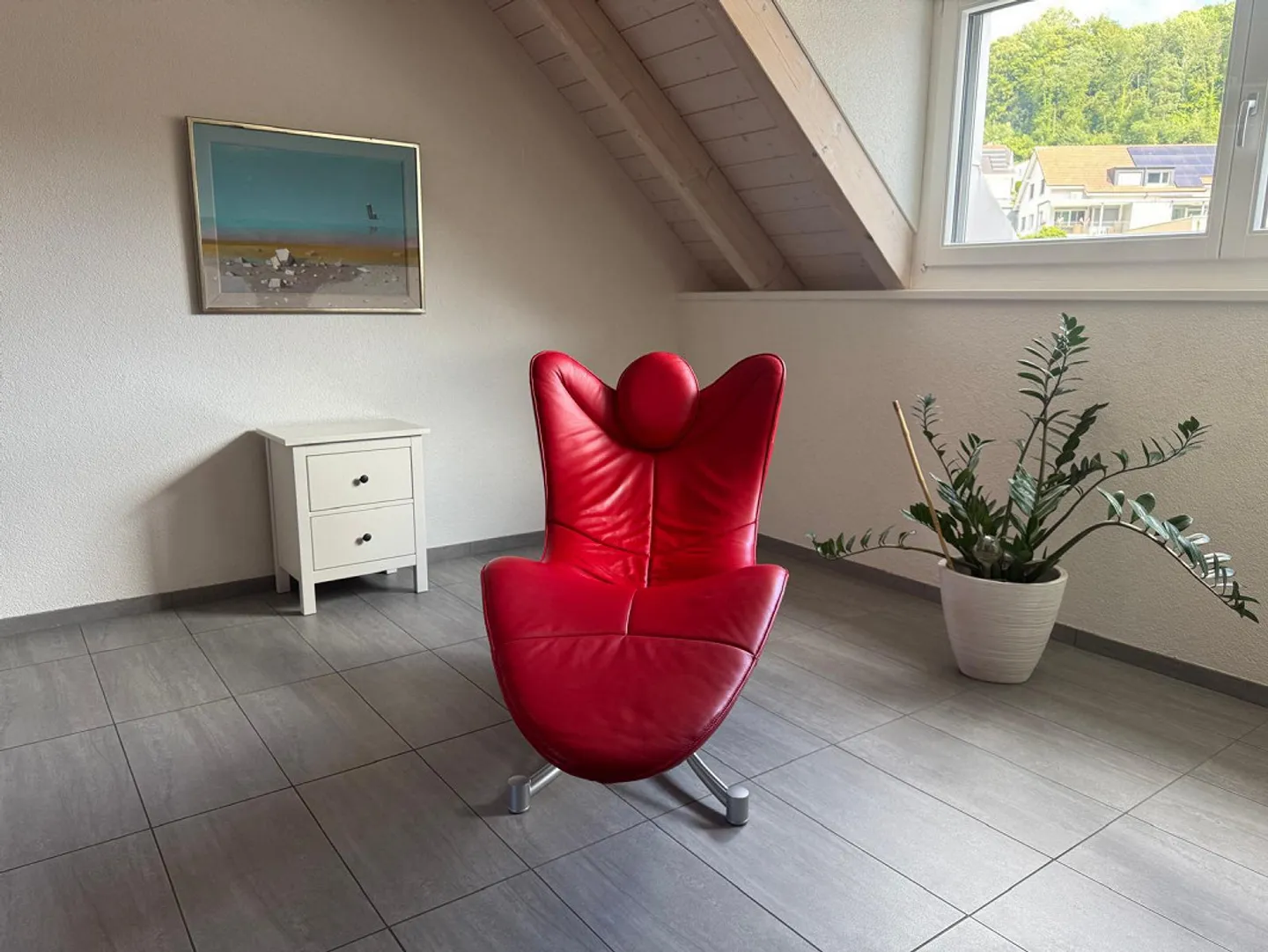 Appartement en attique original avec un agencement attrayant dans un quartier résidentiel calme - Photo 10 sur 17