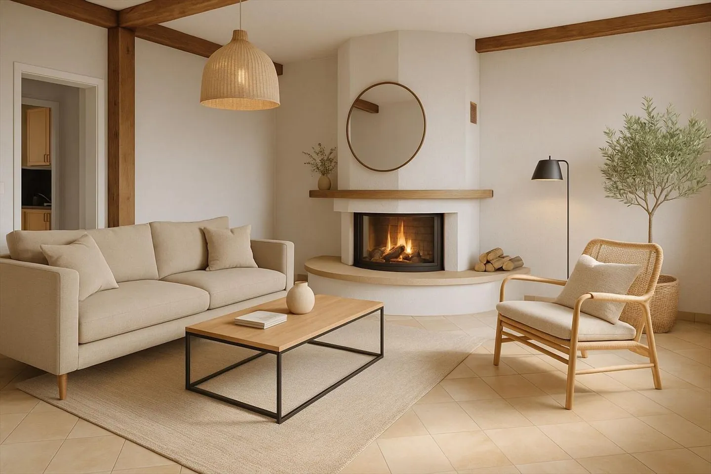 Wunderschöne Wohnung mit geräumiger Terrasse und Blick auf den See - Foto 4 von 11