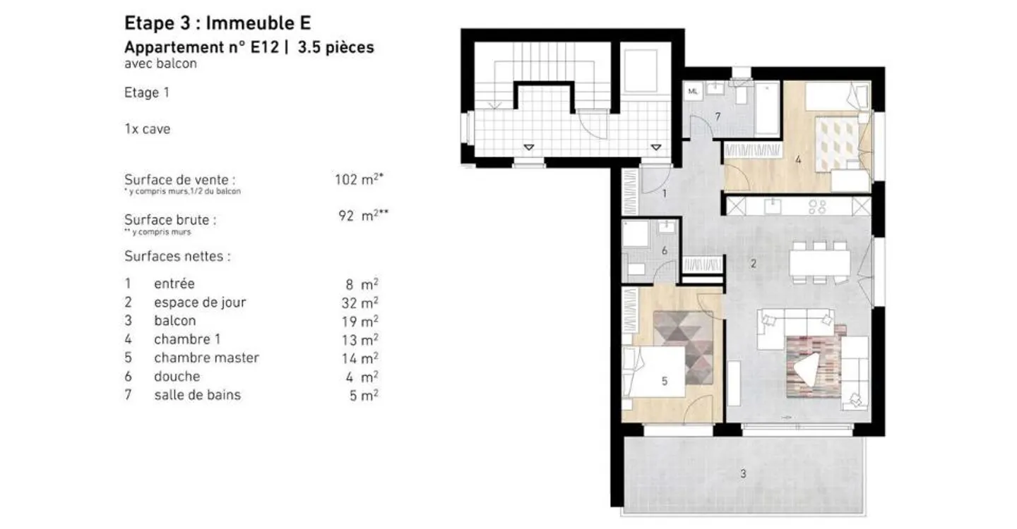Spacious Apartment in Valais - Photo 6 of 6