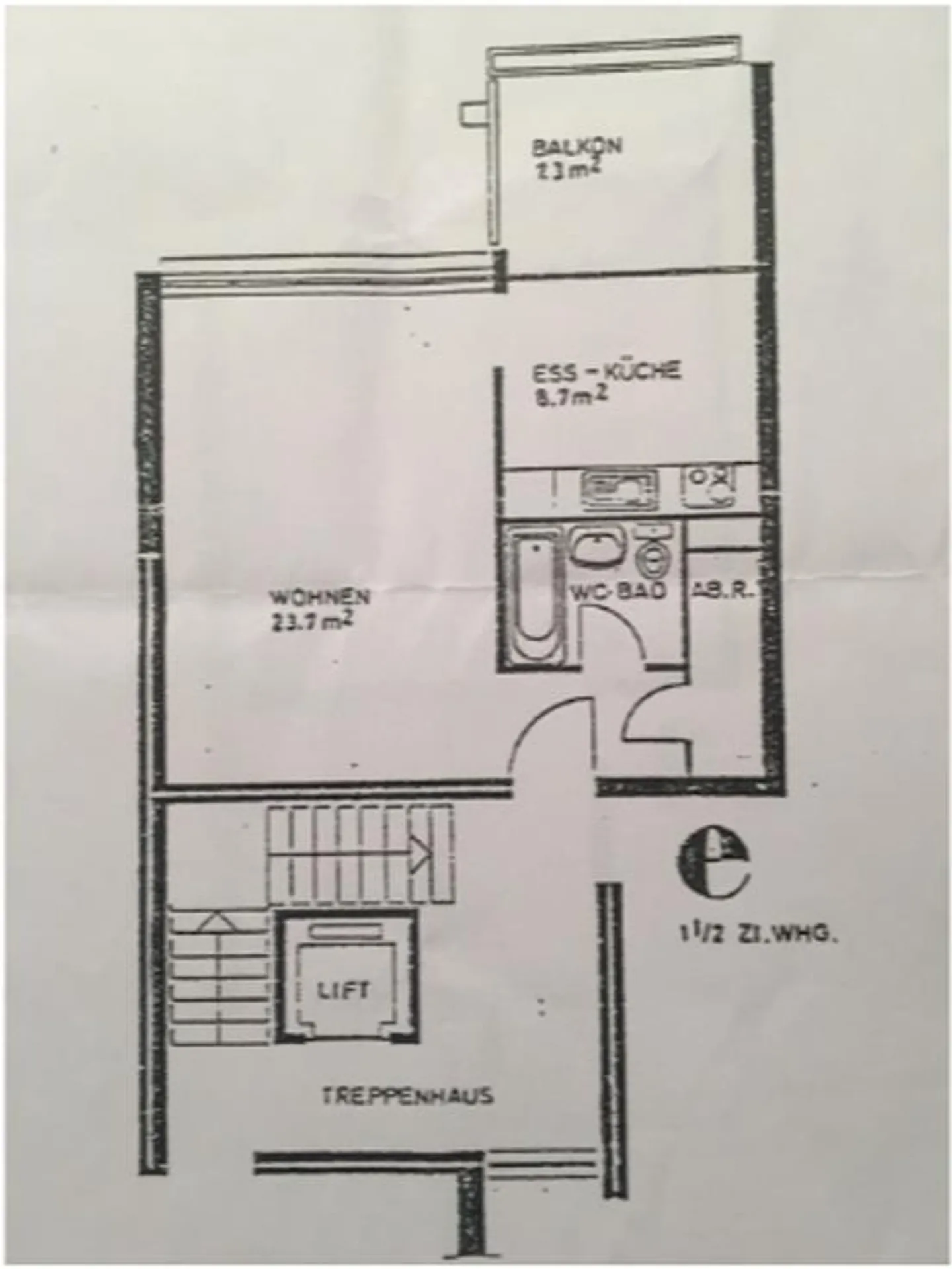 Appartement 1,5 pièces avec balcon et belle vue à Regensdorf - Photo 9 sur 9