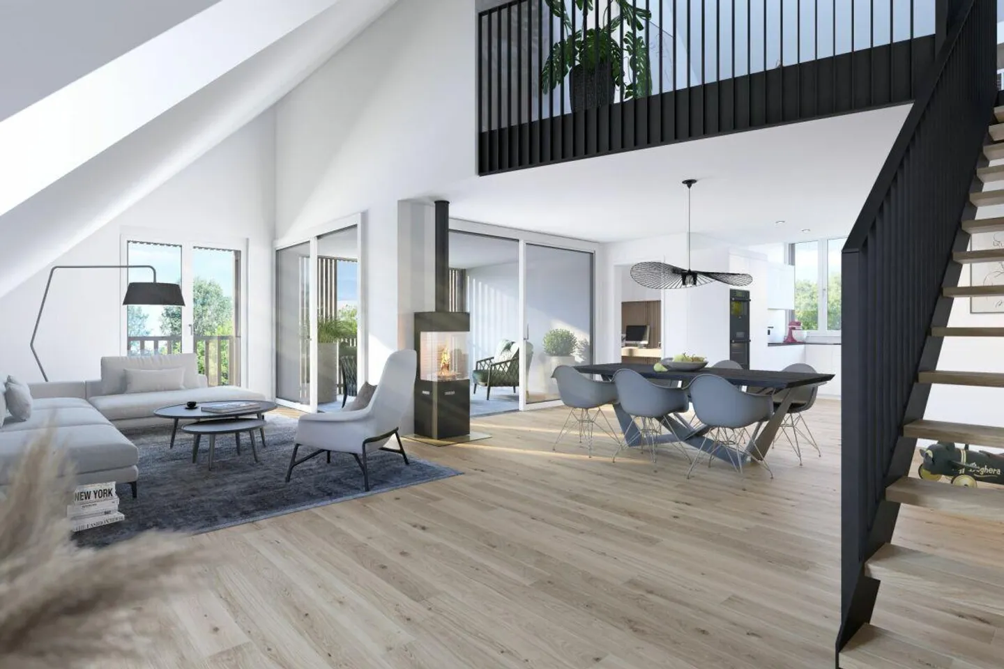 Moderne Maisonette-Wohnung - Foto 4 von 5