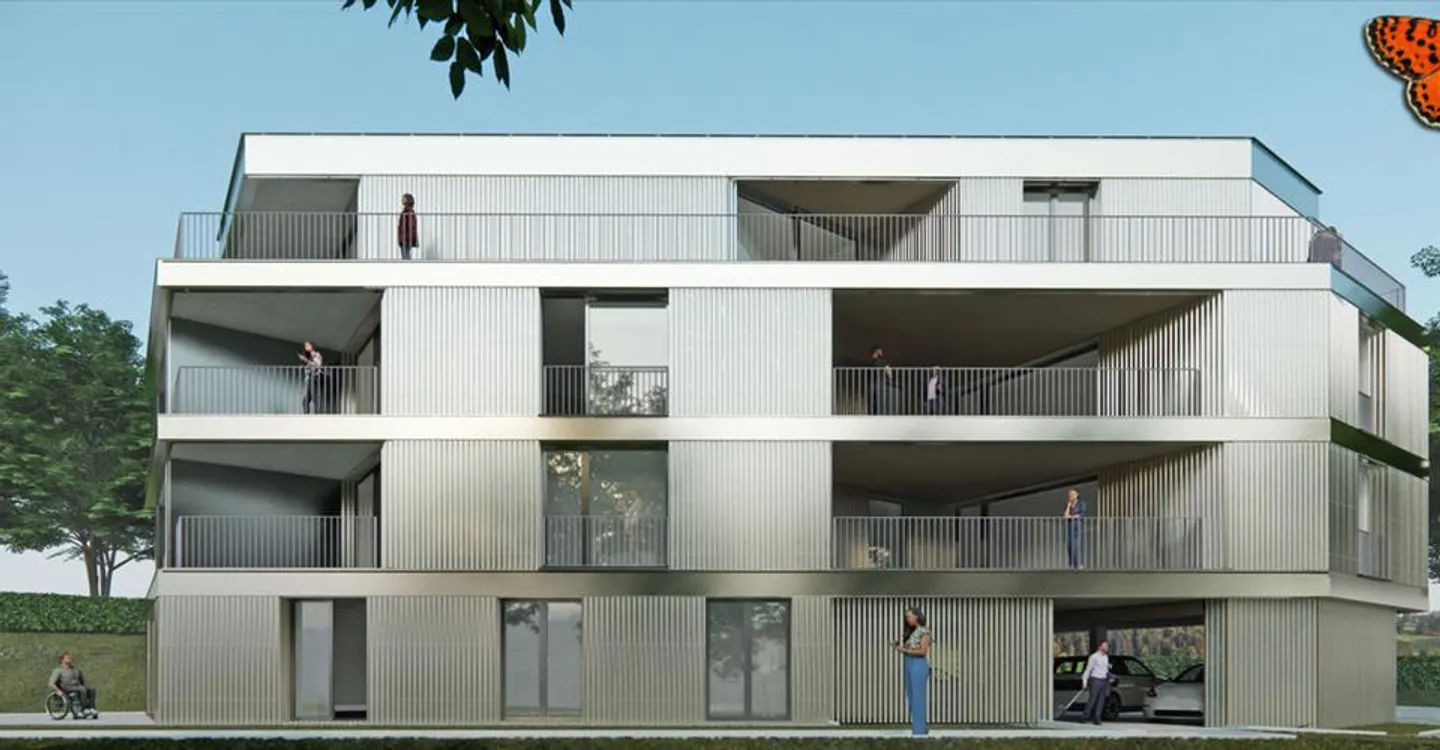 Helle 3½-Zimmer-Wohnung im 1. Stock mit großem Südbalkon! - Foto 6 von 9