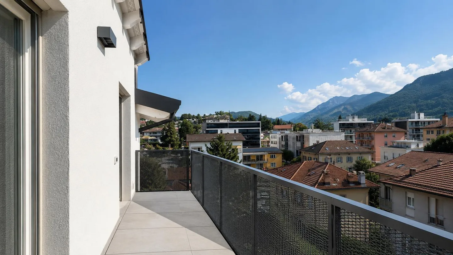 New penthouse 3.5 rooms in Massagno - Photo 12 of 14