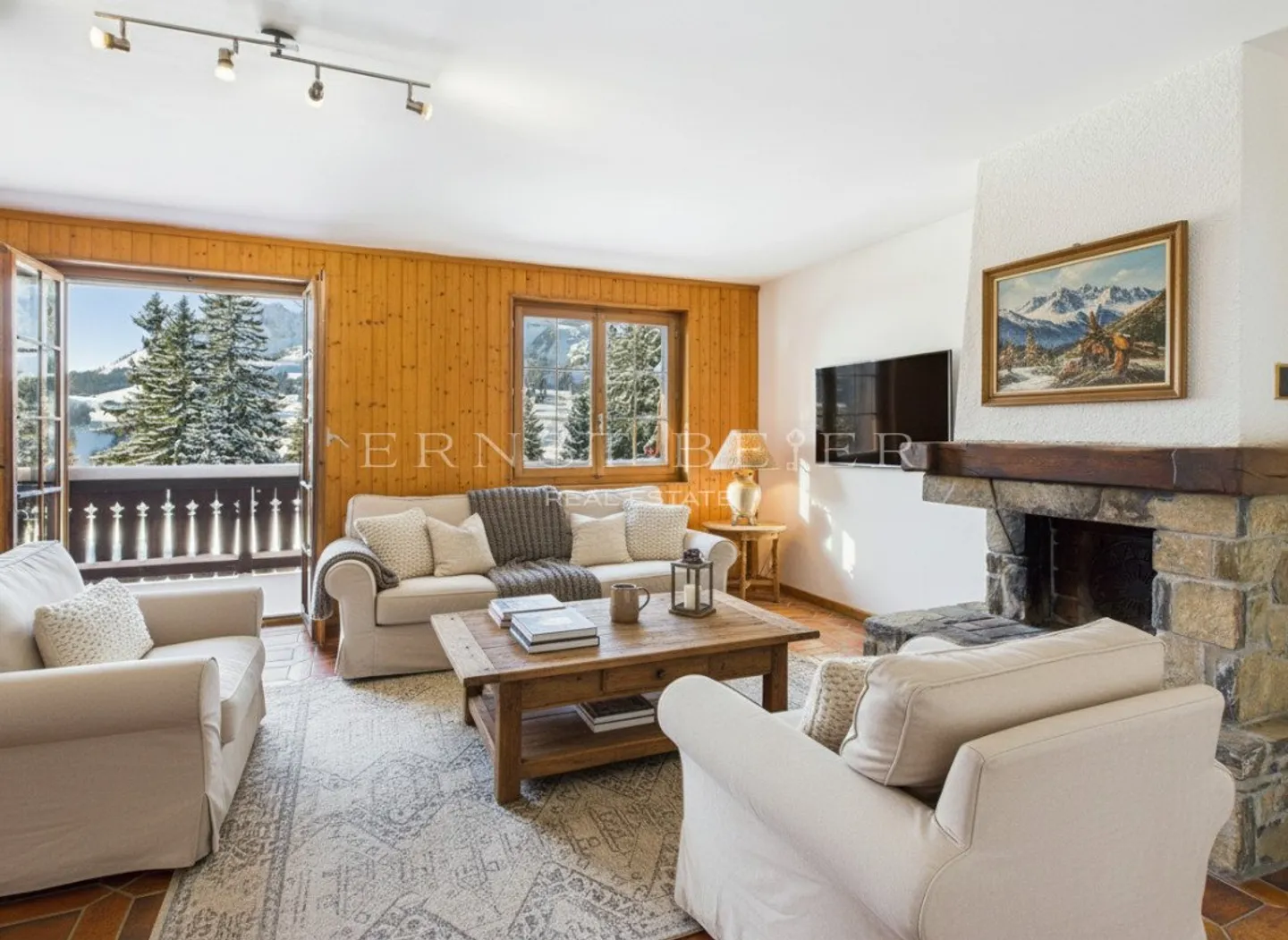 Chalet a schiera di 4,5 locali in un contesto da favola - Foto 1 di 13