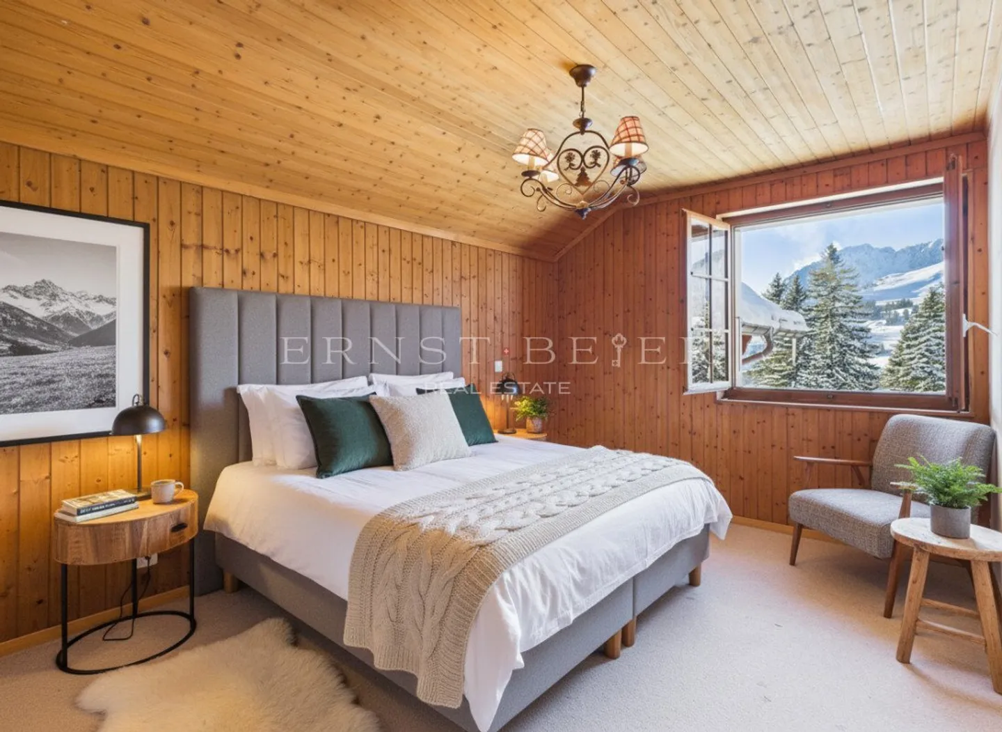 Chalet a schiera di 4,5 locali in un contesto da favola - Foto 3 di 13