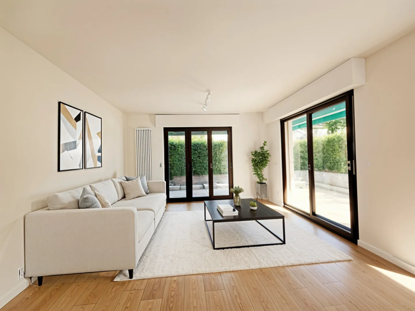 Corsier Centre, Garden Apartment, Magnificent 5-room fully renovated - Photo 3 of 13