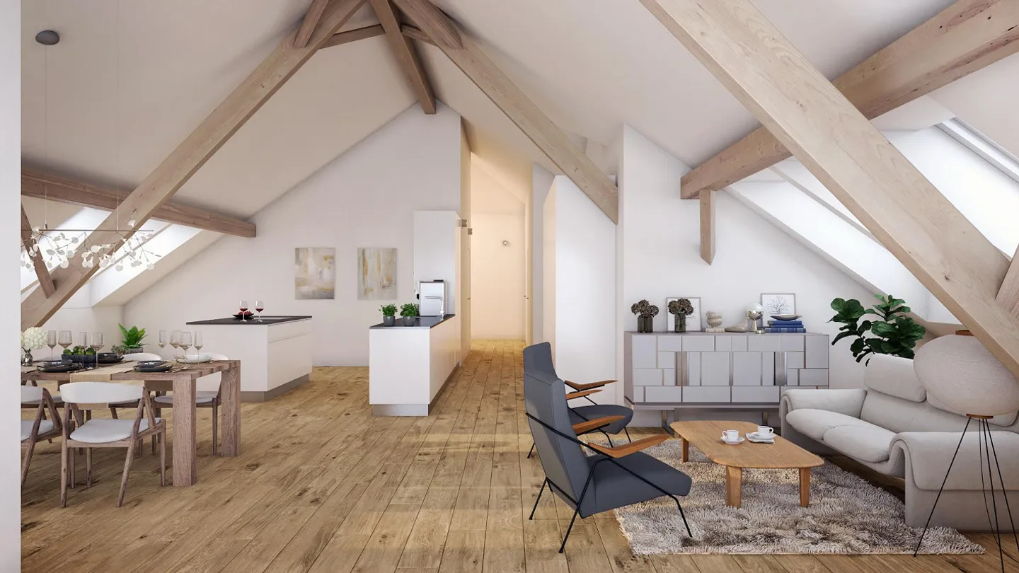 Spacious Attic Apartment with Grand Views - Photo 4 of 5