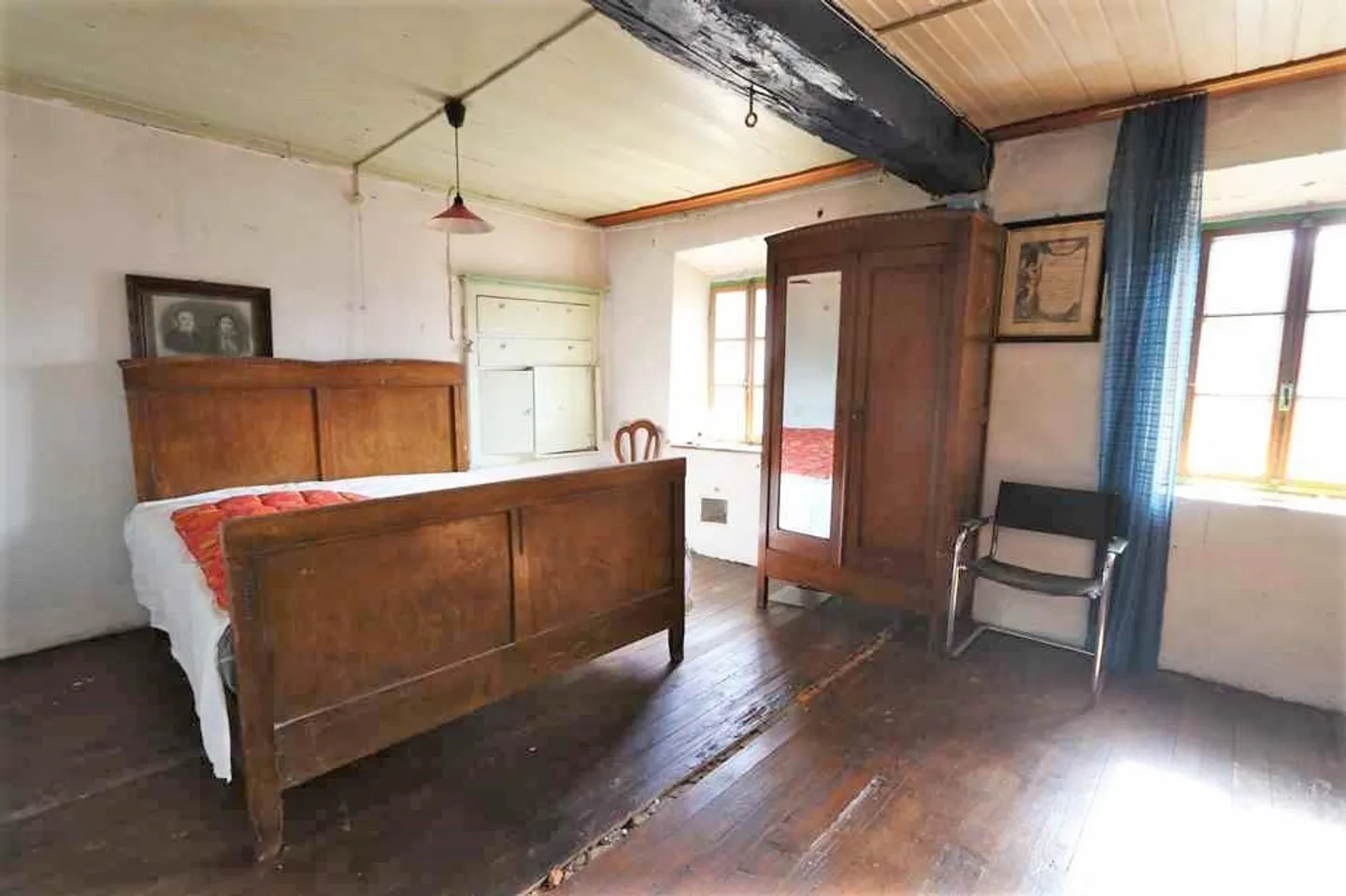 Casa di villaggio di 3 1/2 locali con balcone e vista da ristrutturare - Foto 6 di 15