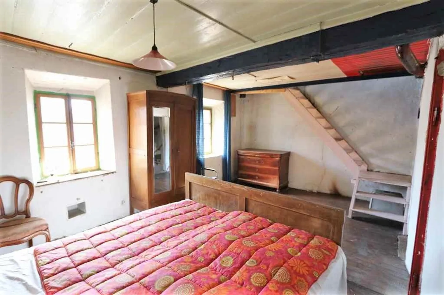 Casa di villaggio di 3 1/2 locali con balcone e vista da ristrutturare - Foto 7 di 15