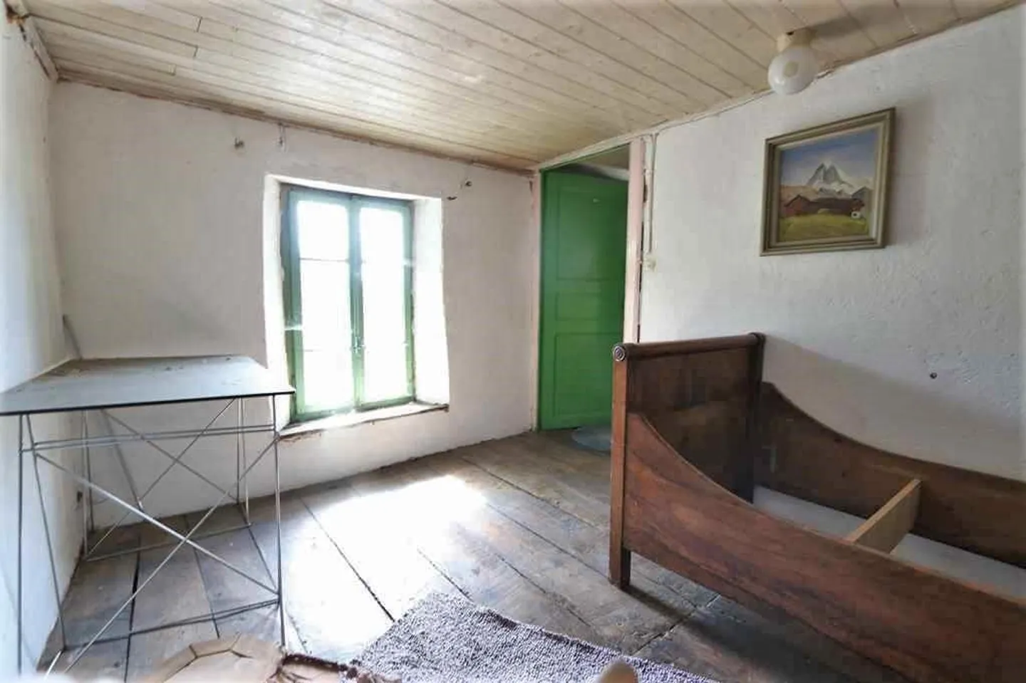 Casa di villaggio di 3 1/2 locali con balcone e vista da ristrutturare - Foto 10 di 15