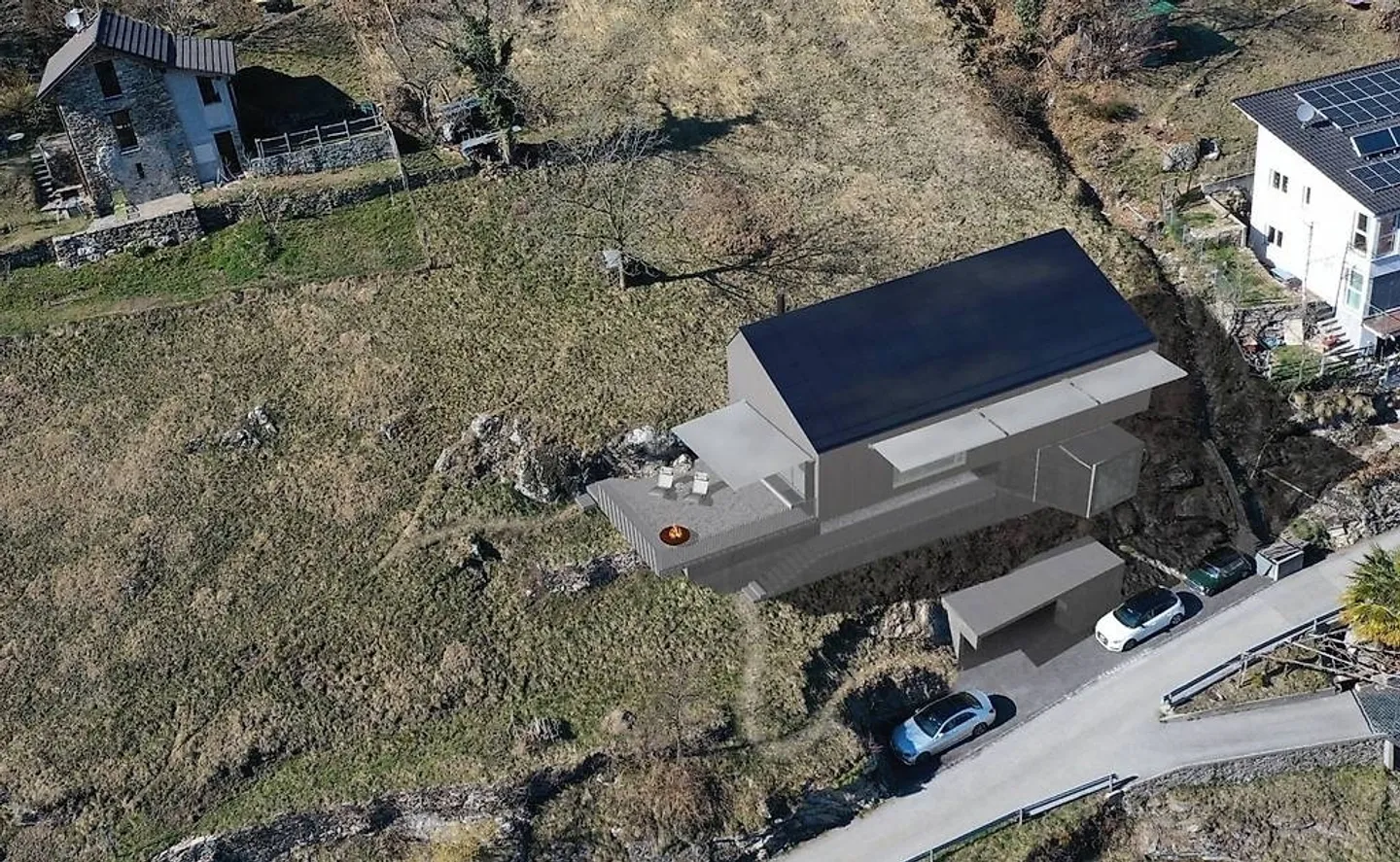 BAULAND + PROJEKT | TERRENO + PROGETTO | PLOT + PROJECT - Foto 2 von 3