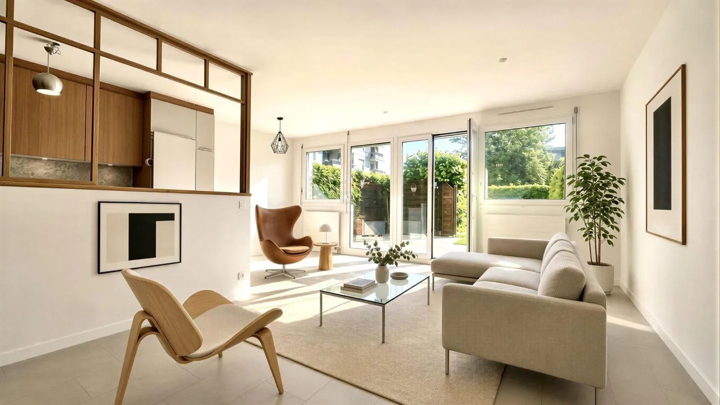 Sublime casa bifamiliare di 91 m² con terrazza e giardino privato - Foto 2 di 7