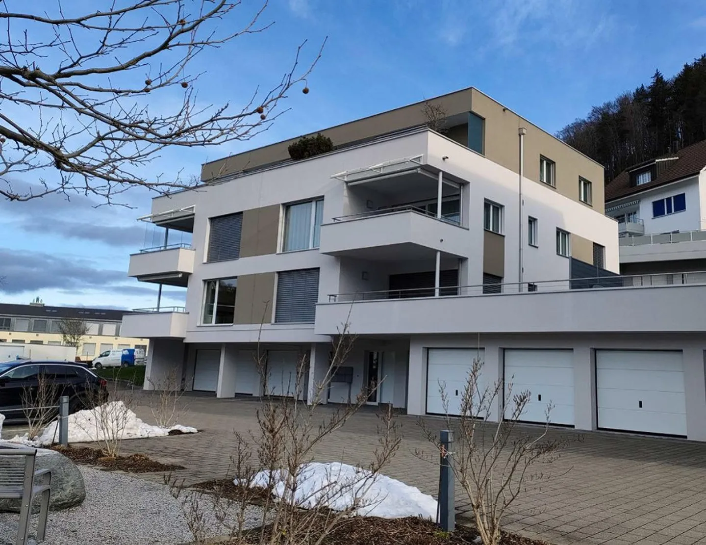 Penthouse apartment with over 100 m² terrace in the heart of Mosnang - Photo 14 of 15