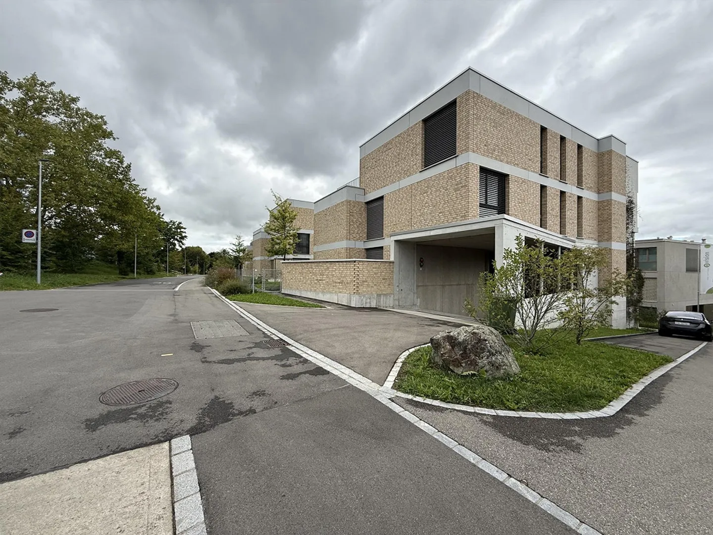 Motorrad Parkplatz nähe Spital Frauenfeld - Foto 1 von 4