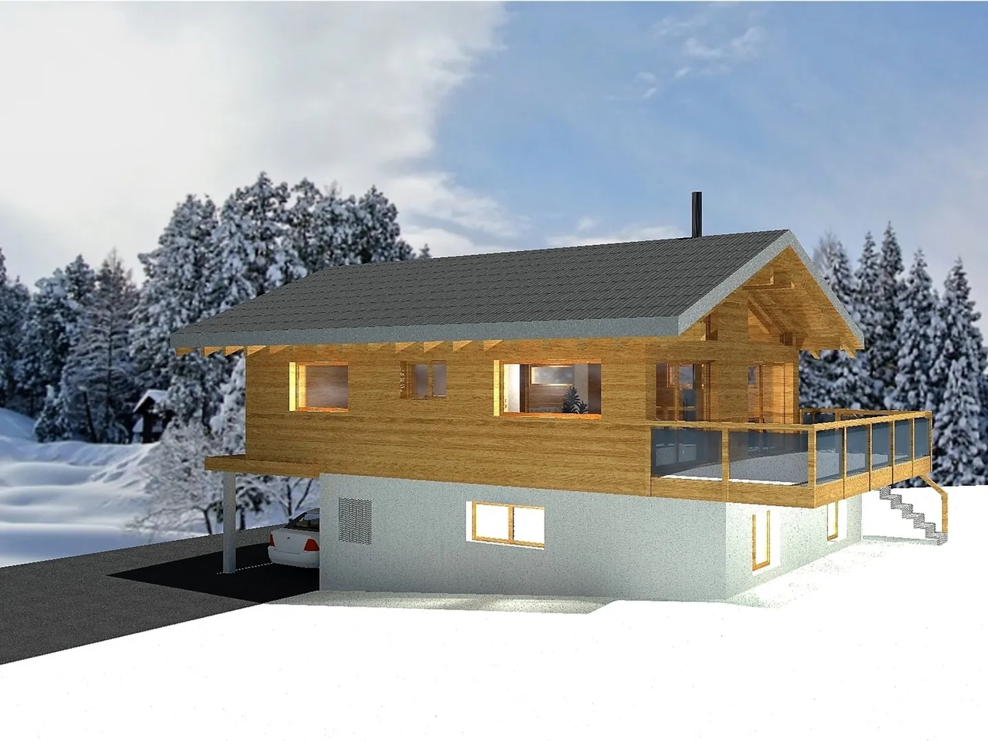 Construction de villas individuelles à Prarreyer - Photo 2 sur 7
