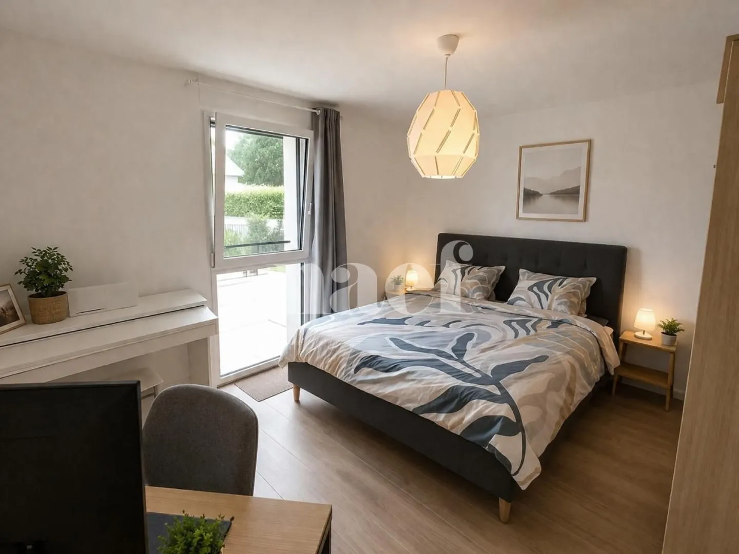 Schöne Wohnung von ca. 95 m2 mit 4,5 Zimmern im 1. Stock mit Balkon - Foto 4 von 7