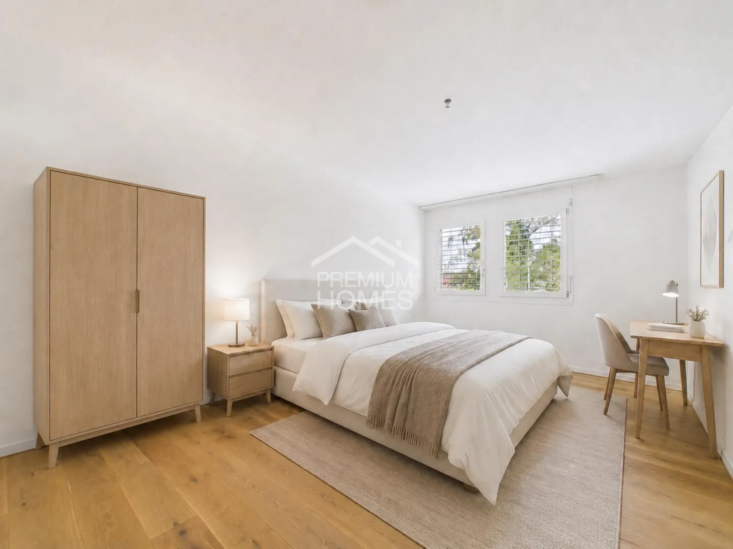 Stilvolles Apartment mit Grünblick - Foto 7 von 9