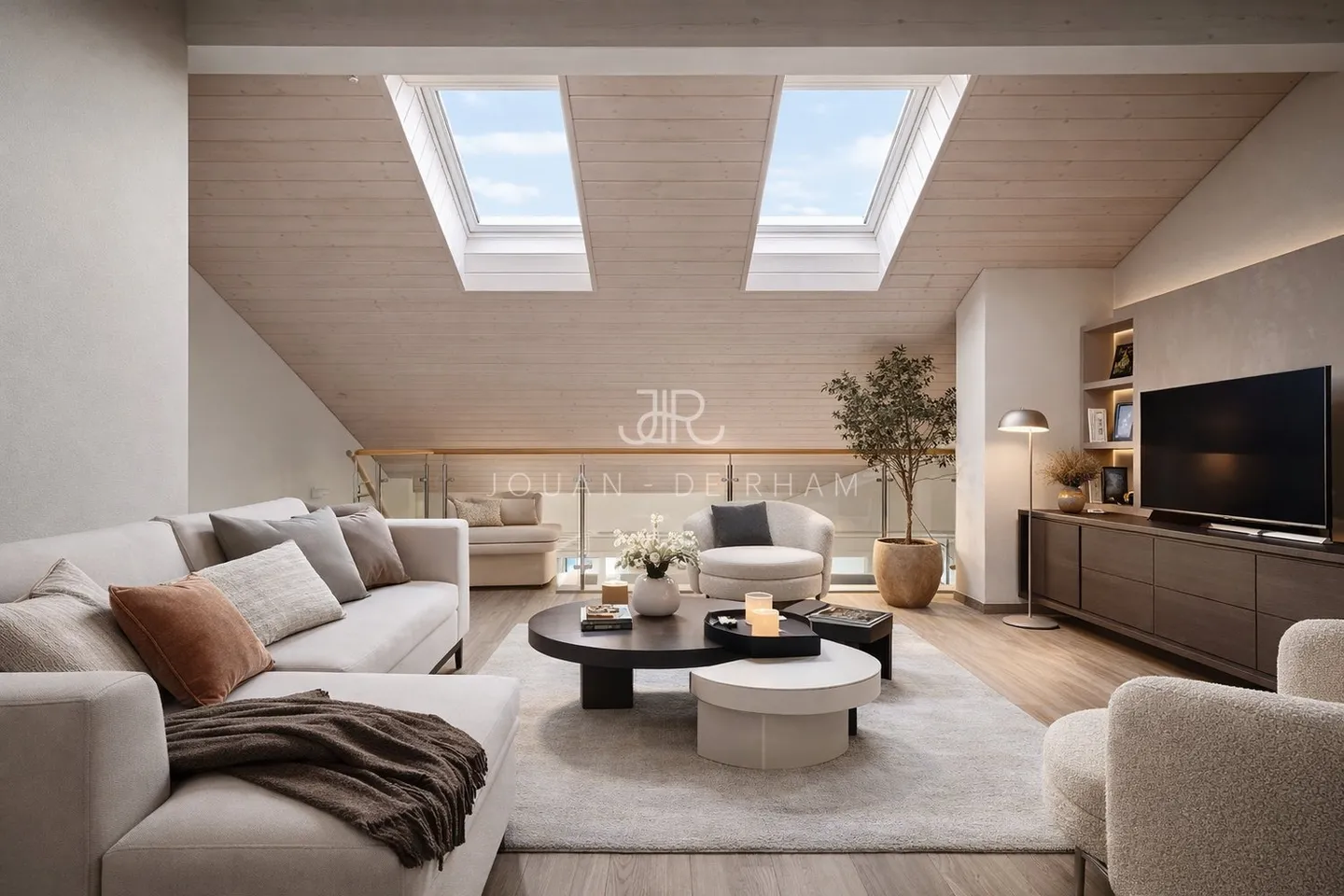 Dachgeschoss mit 3.5 Zimmern und großer Terrasse - Foto 2 von 8