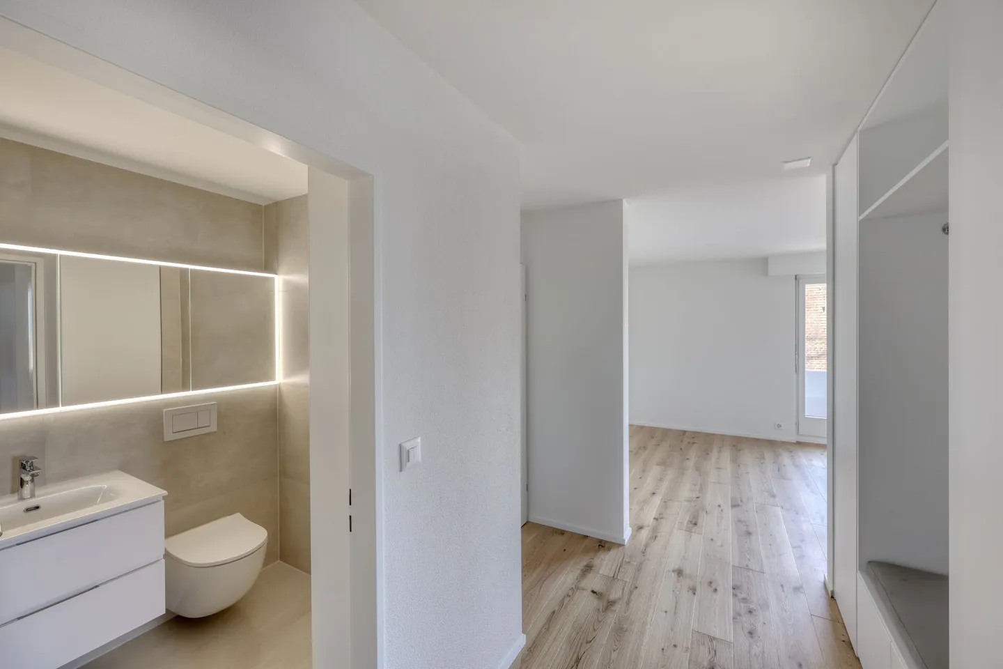 Appartement moderne de 3,5 pièces dans le quartier résidentiel prisé de Zurich-Enge - Photo 3 sur 9