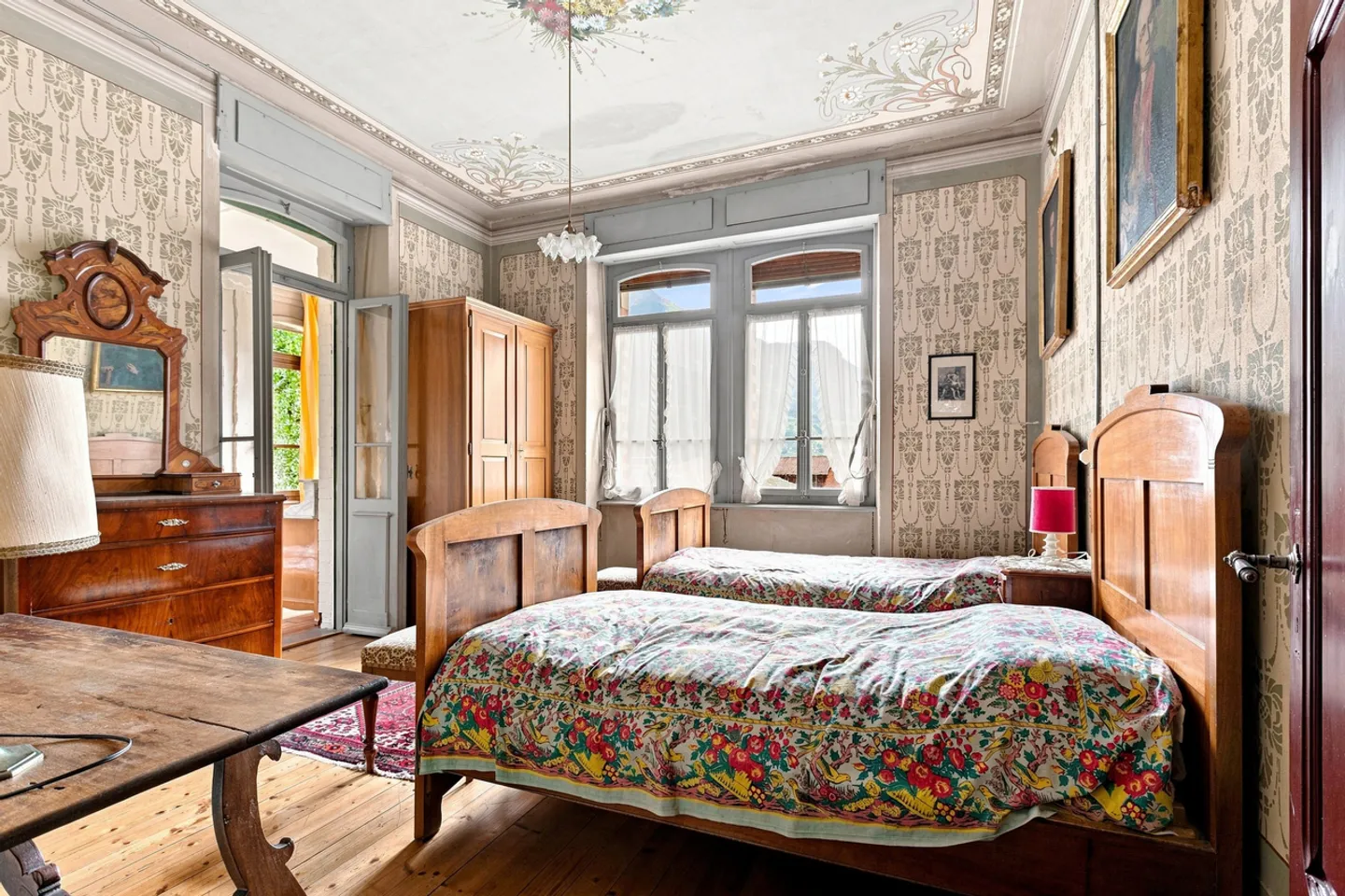 Casa d'epoca con affreschi nel cuore della Leventina - Foto 8 von 13