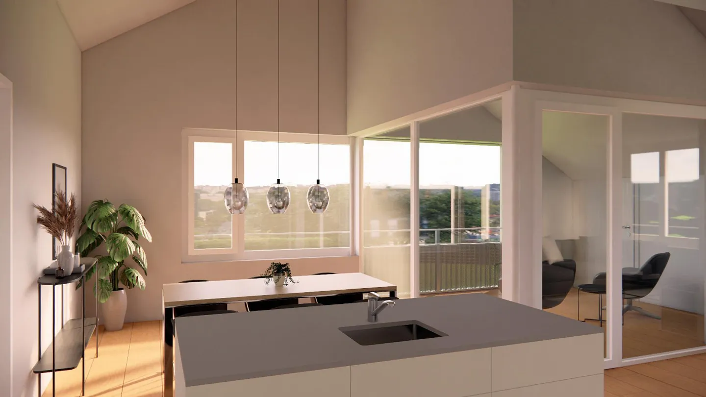 Top penthouse with gallery and loggia - Photo 3 of 6