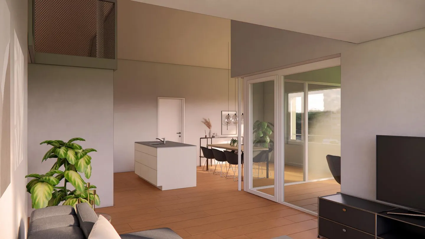 Top penthouse with gallery and loggia - Photo 4 of 6