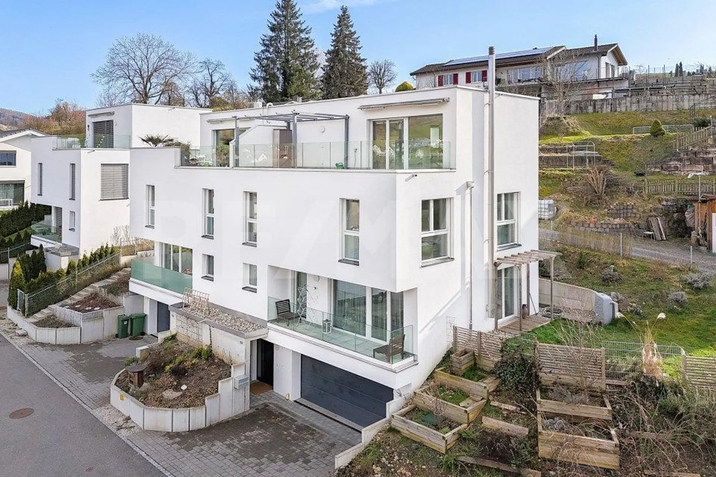 Maison jumelée 5.5 pièces presque neuve : Vivre avec vue - Photo 1 sur 12