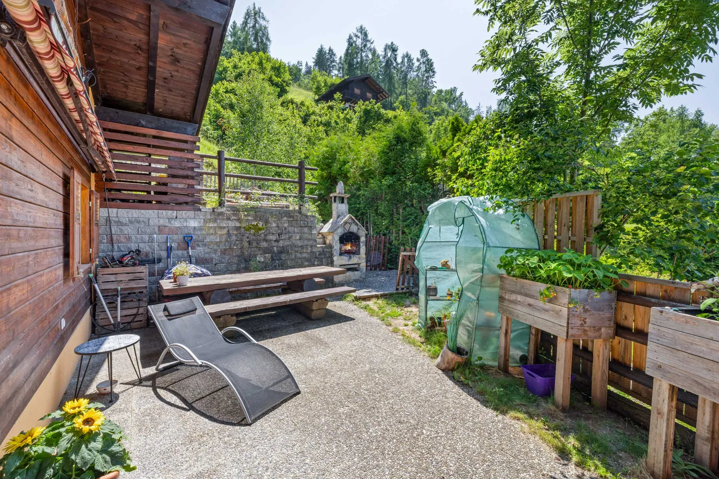 Einzelchalet mit Panoramablick - Foto 7 von 8