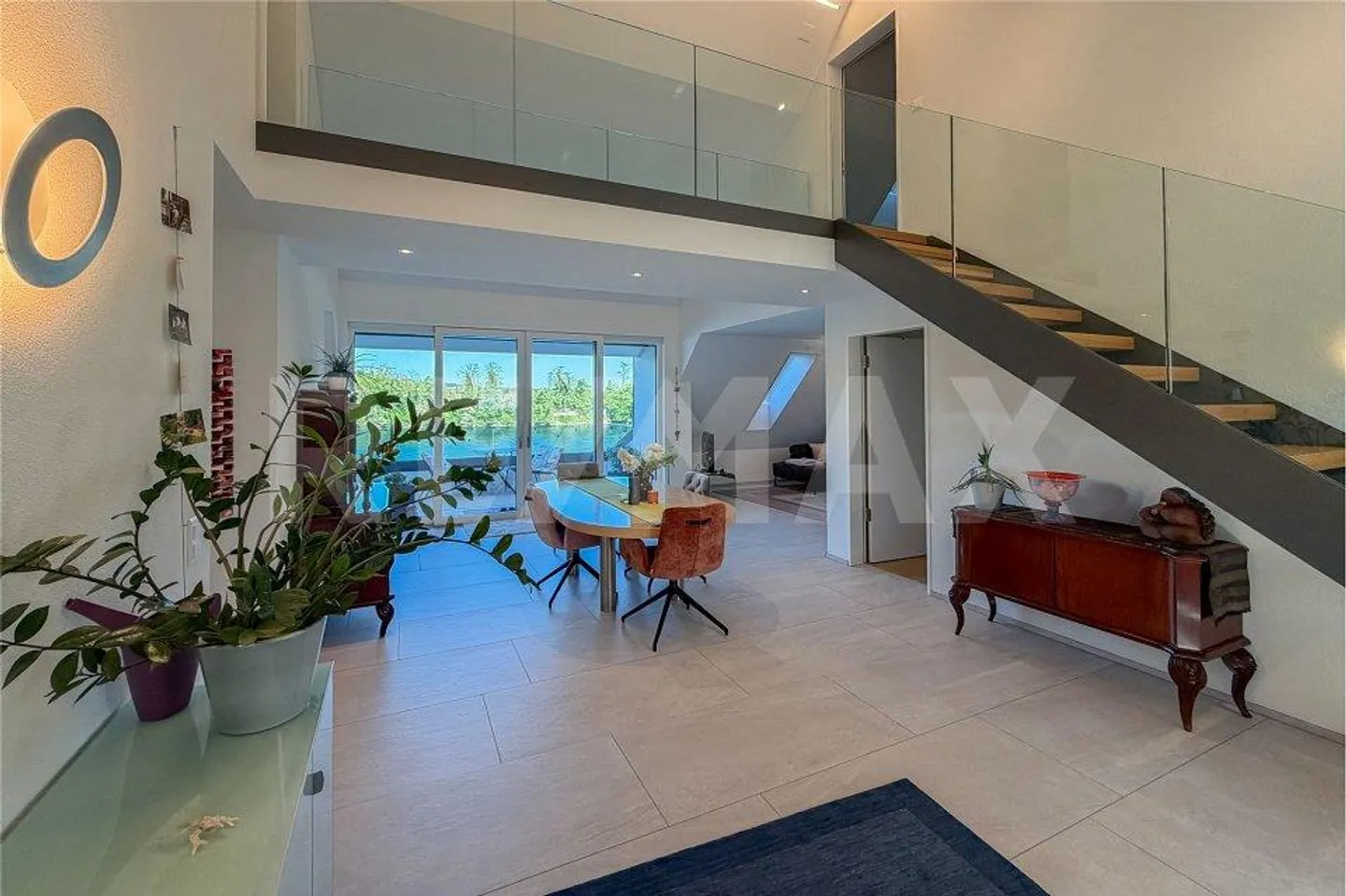 Moderne Maisonette mit Rheinblick - Foto 12 von 13