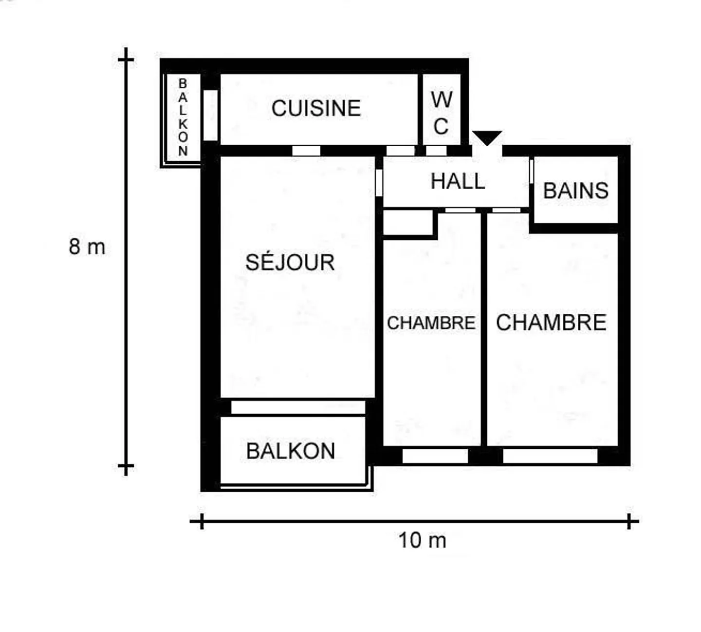 Appartamento ristrutturato 4 locali a Saint Jean - Foto 2 di 9