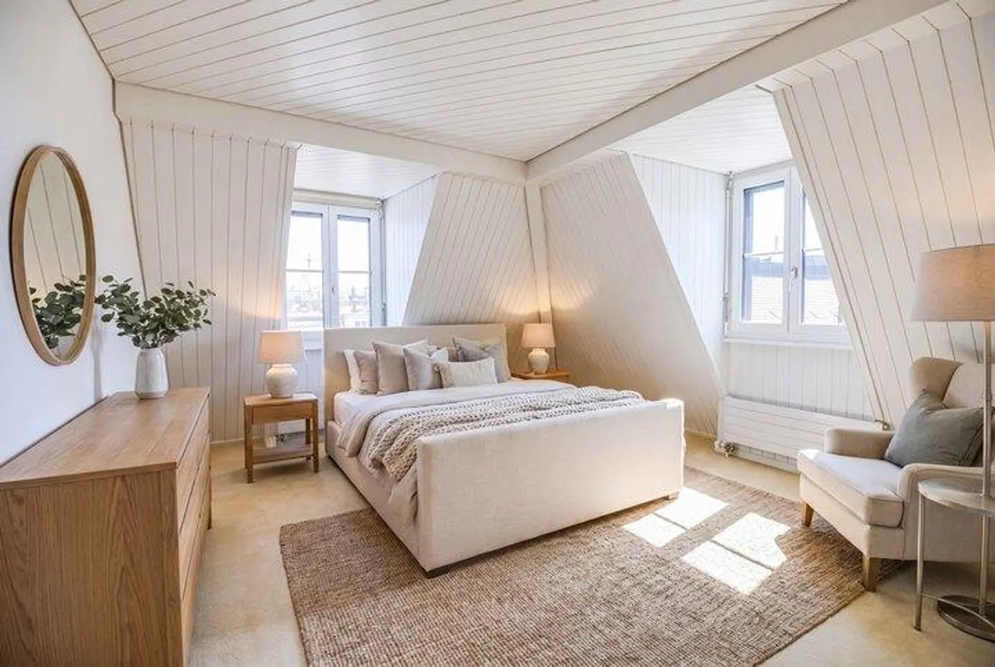 TROUVAILLE SOUS LE TOIT - APPARTEMENT SOUS LES TOITS DE 1,5 CHAMBRES À HORGEN - Photo 5 sur 8