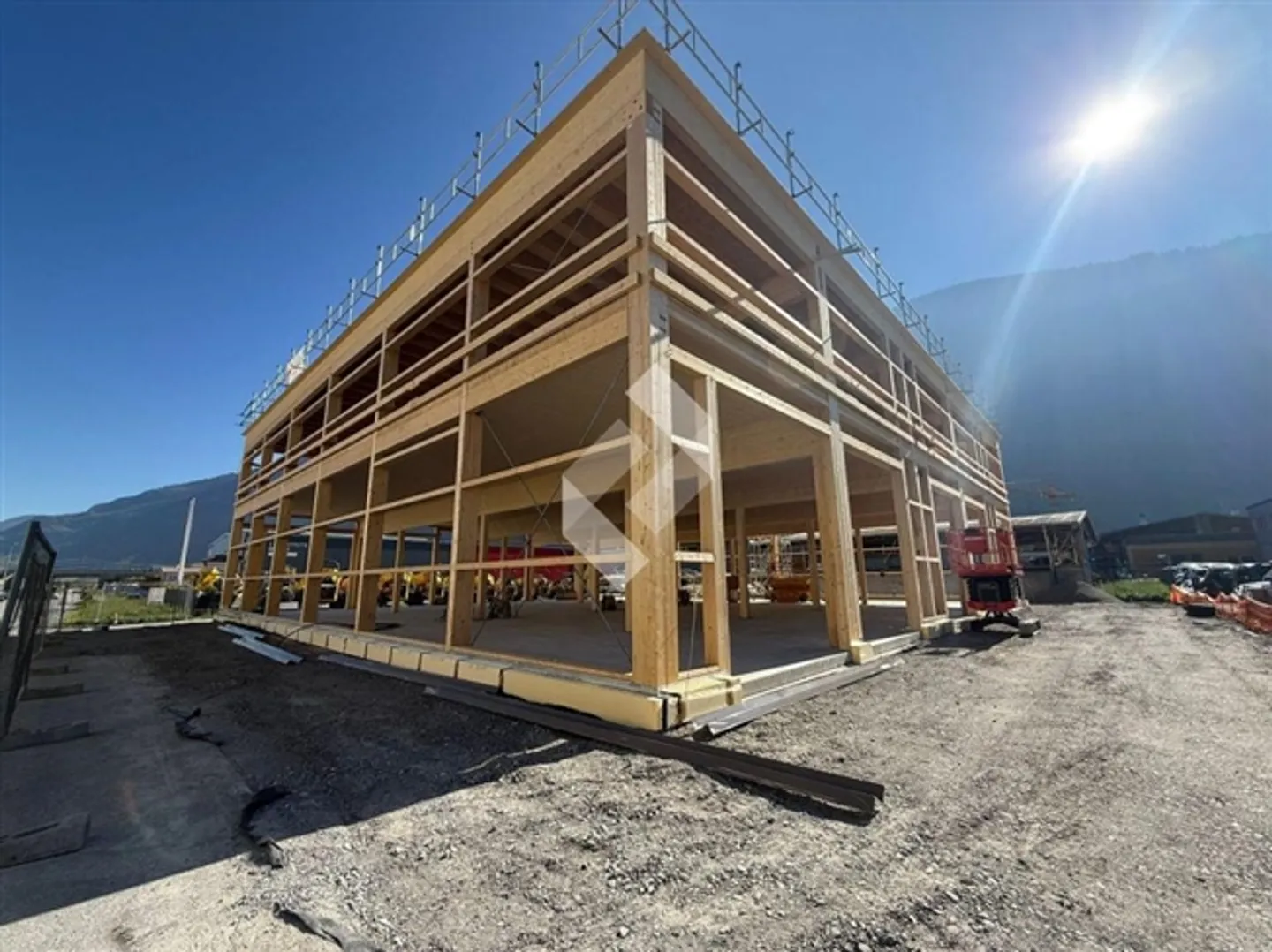 Room on the upper floor in a new hall under construction - Photo 1 of 10