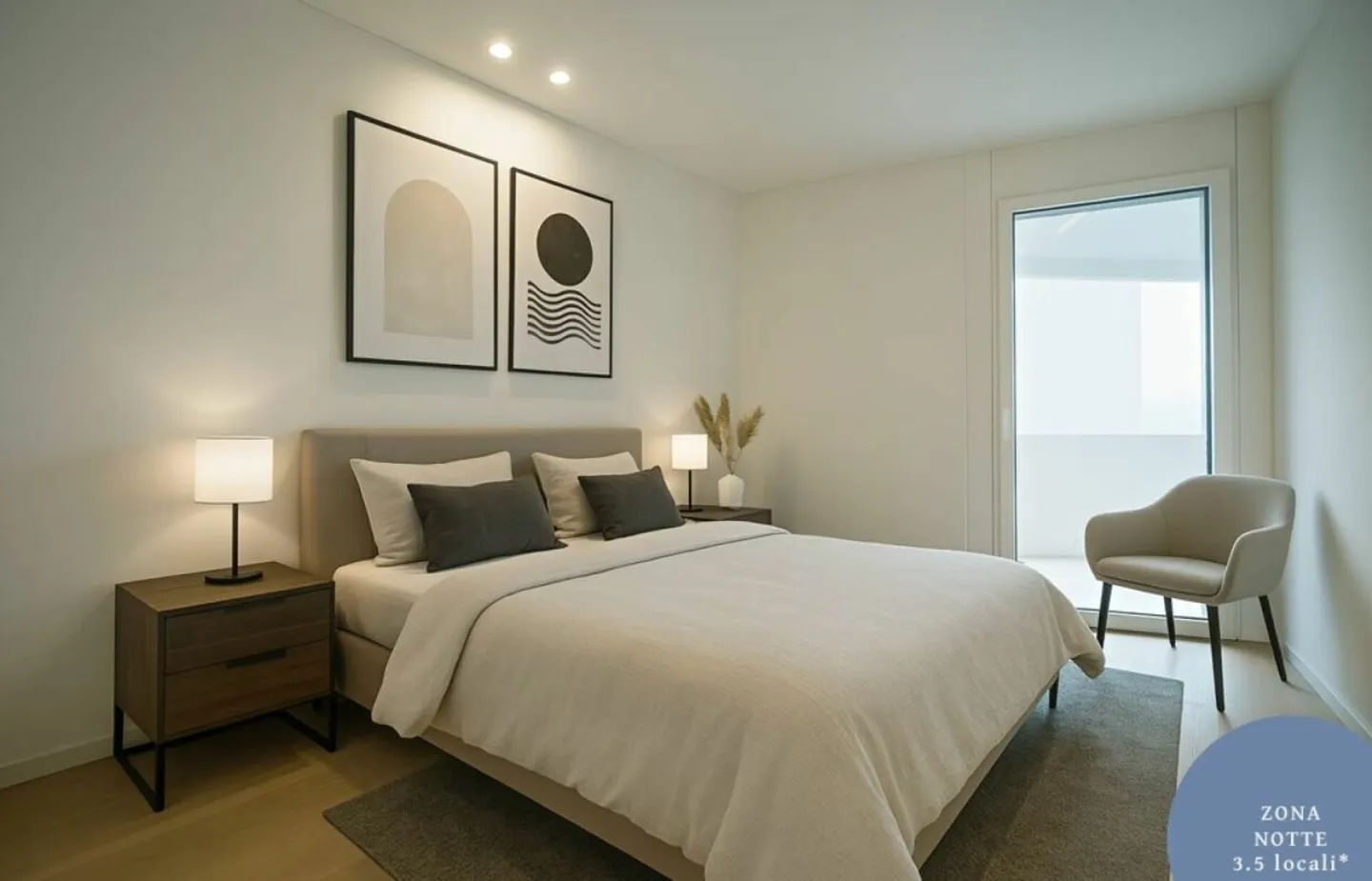 Nouvel Appartement Attique à Minusio - Photo 3 sur 9