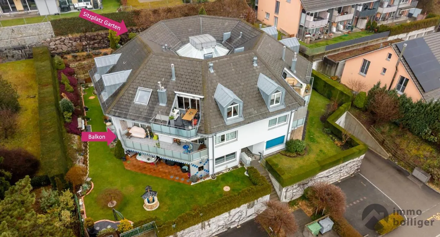 Proche de la ville Uniquité : 168 m2 - Espace de vie avec balcon et jardin - Photo 10 sur 12