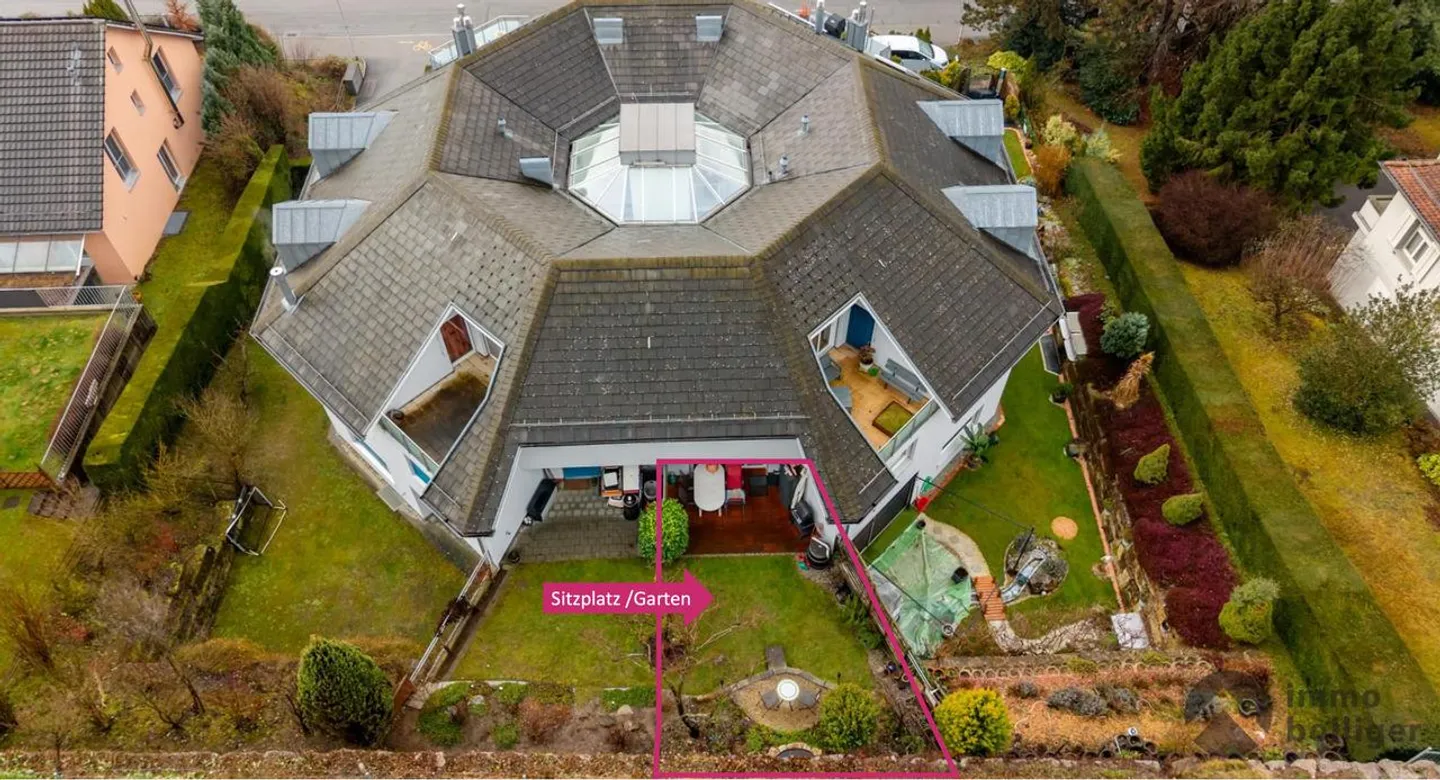 Proche de la ville Uniquité : 168 m2 - Espace de vie avec balcon et jardin - Photo 11 sur 12