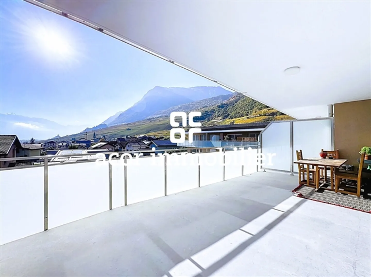 Leytron - Appartement 2œ avec balcon de 26 m2 - Photo 1 sur 9