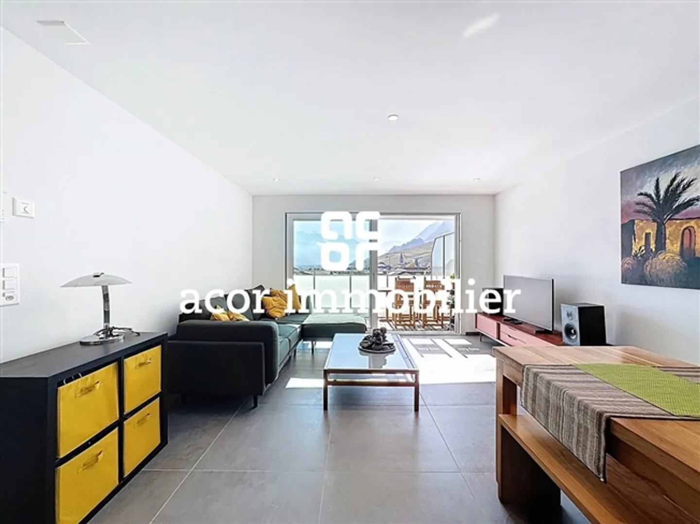 Leytron - Appartement 2œ avec balcon de 26 m2 - Photo 2 sur 9