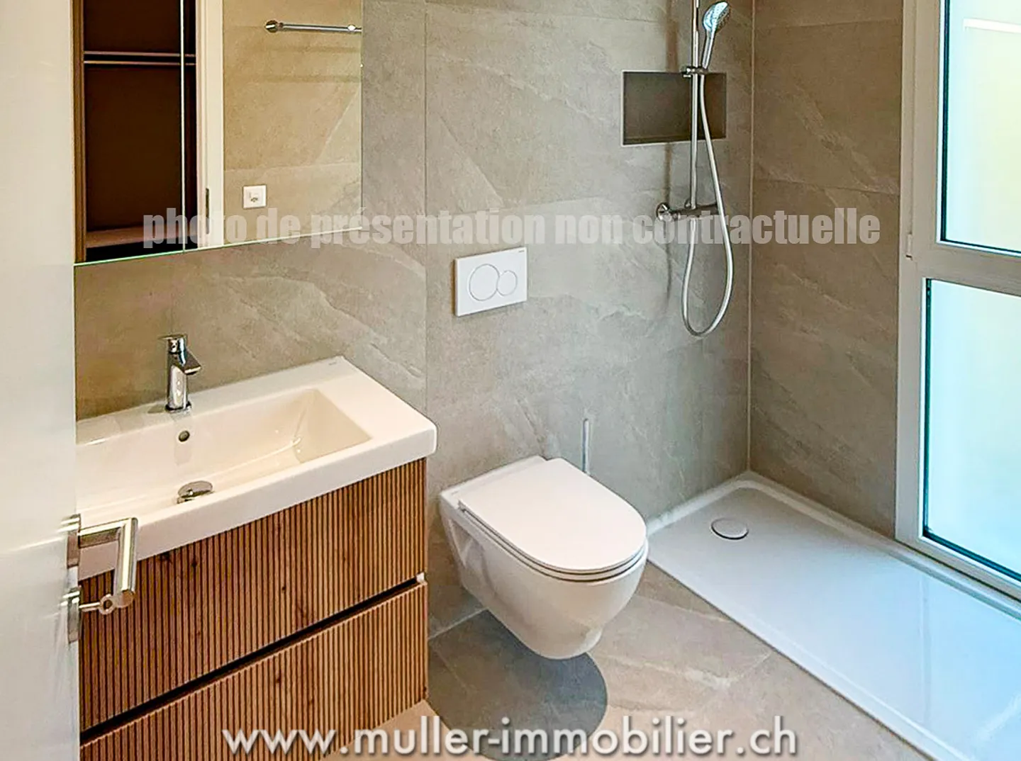 Appartement mit hohem Standard in Cressier - Foto 12 von 13